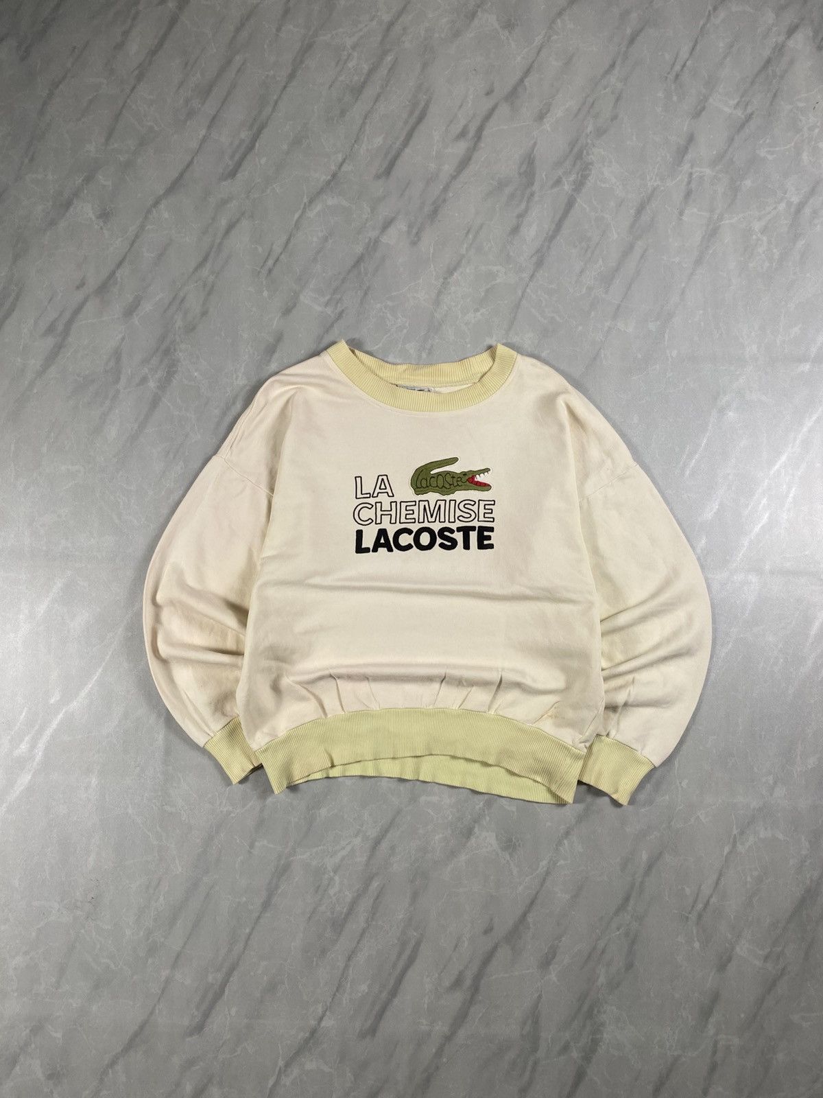 Lacoste Vintage 90s Japan Lacoste Boxy Crewneck Size US M / EU 48-50 / 2 - 1 Thumbnail