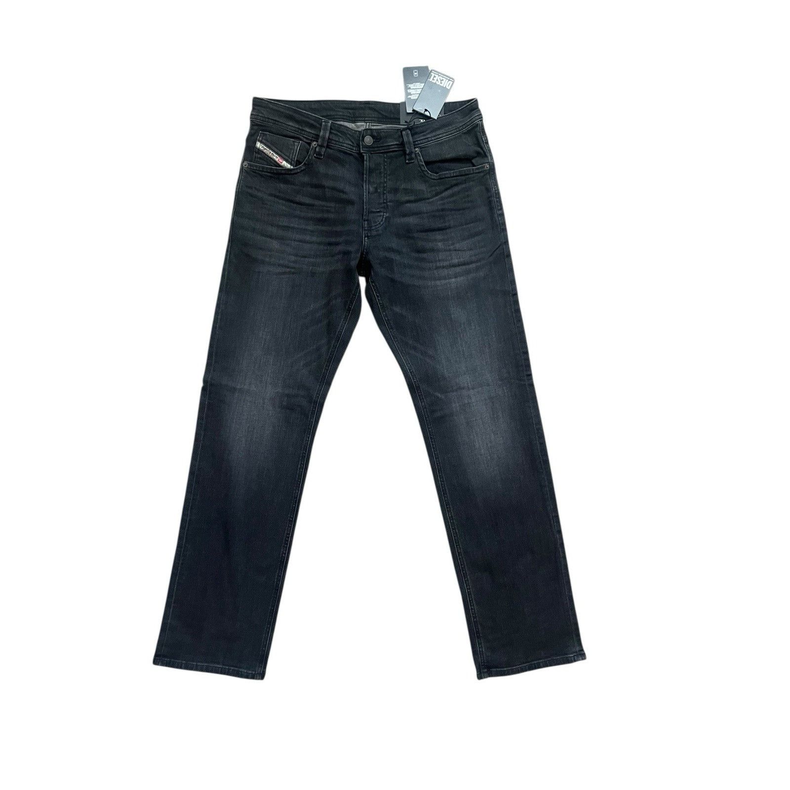 Diesel Diesel Mens Jeans Larkee Straight RB063 Black Size 34/32 Size US 34 / EU 50 - 1 Thumbnail