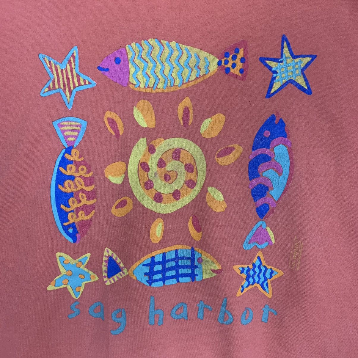 Vintage Vintage Sog Hat Bot Big Print Made in Usa Sweatshirt Size M / US 6-8 / IT 42-44 - 3 Thumbnail