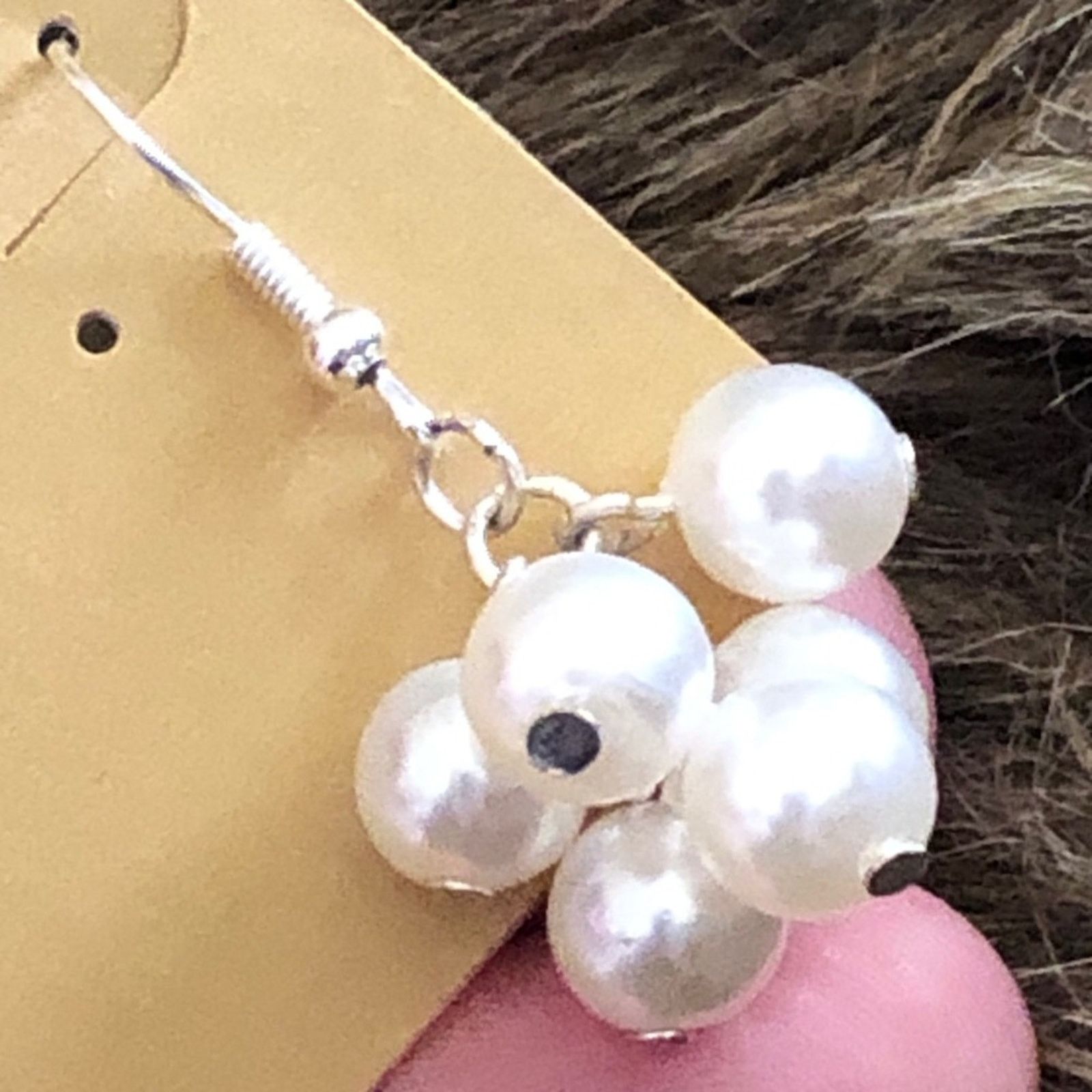Vintage Vintage repurpose Pearl cluster earrings Size ONE SIZE - 3 Thumbnail