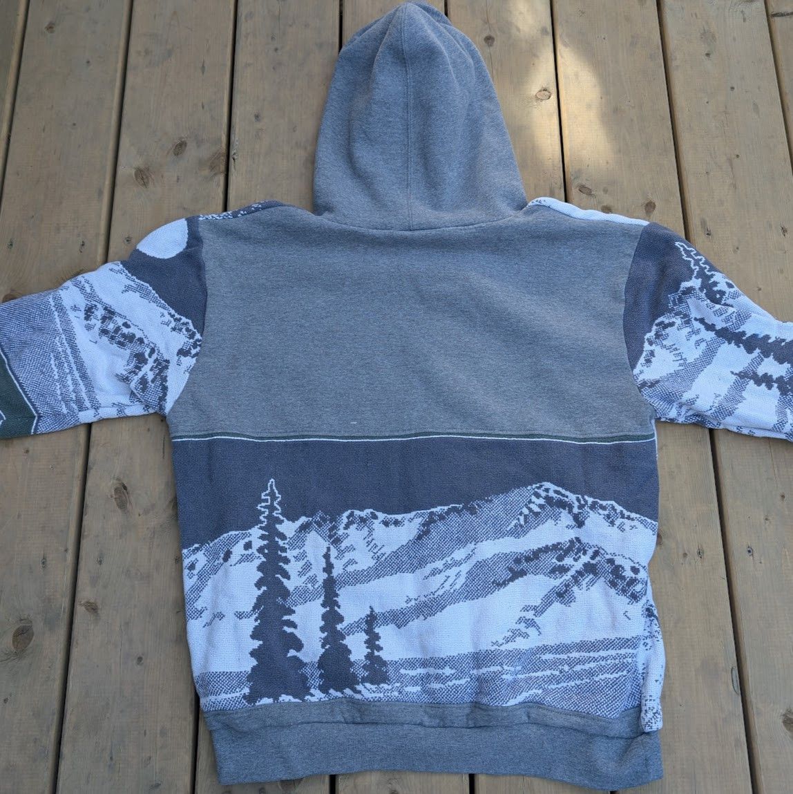 Other Rye Dylan Reworks Handmade Wolf Sweater Hoodie Size US M / EU 48-50 / 2 - 9 Thumbnail