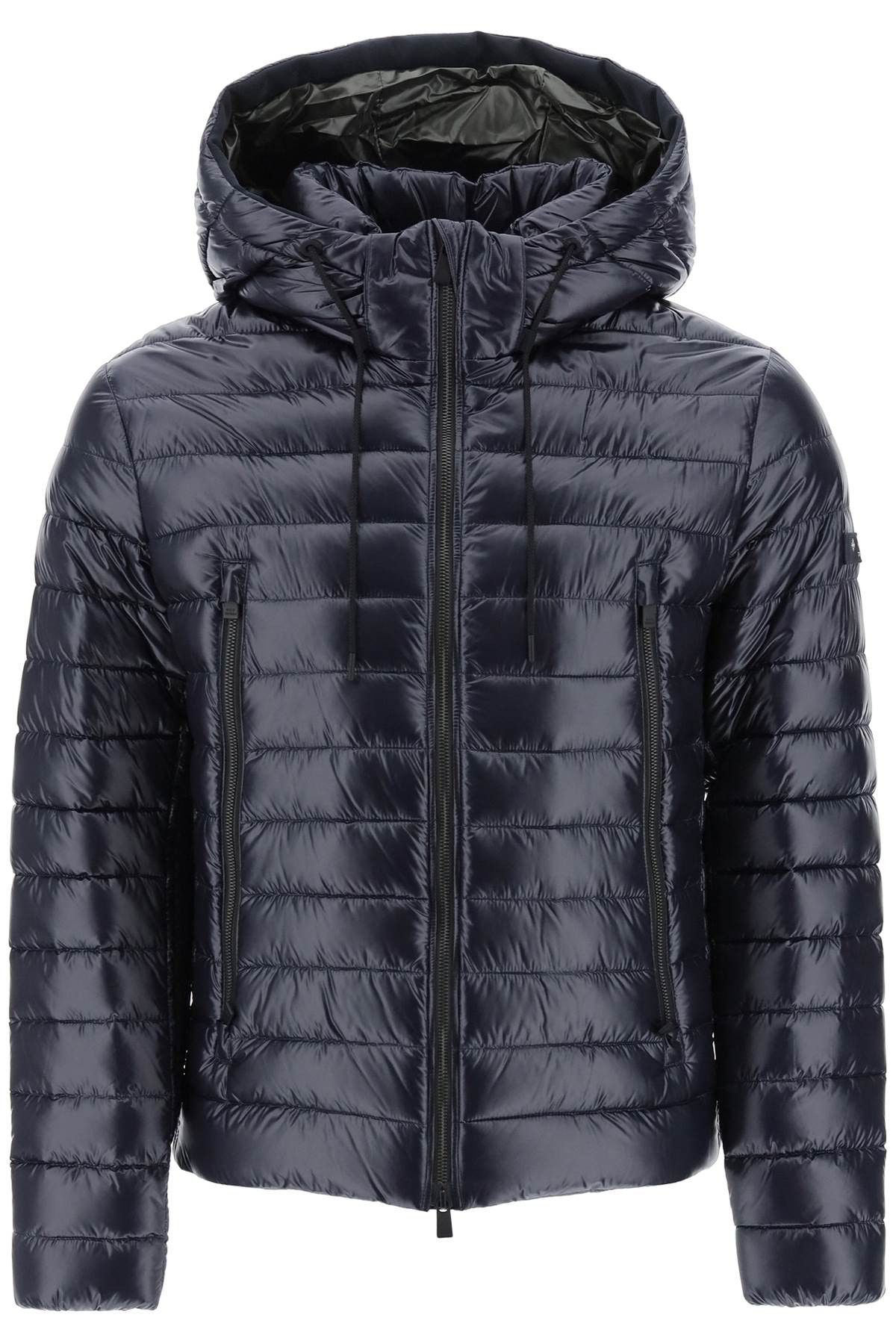 image of Tatras Agolono Light Hooded Puffer Jacket in Blue, Men's (Size Small)