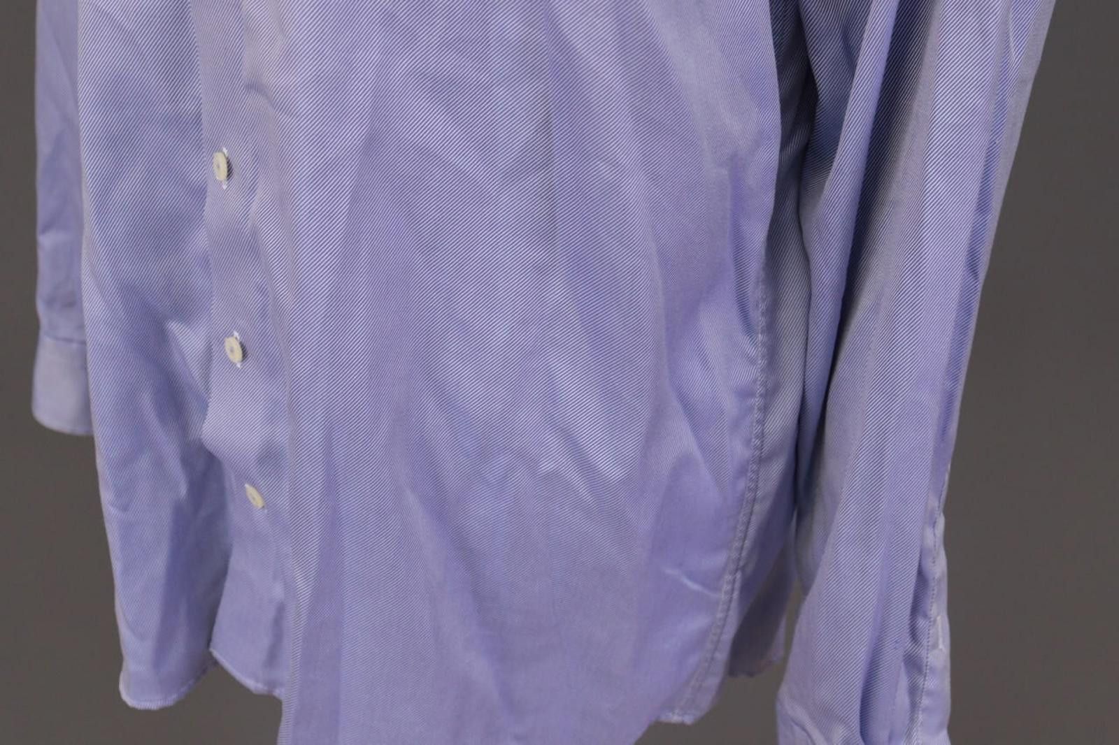 Eton Eton Contemporary Fit Blue Check Shirt Size 43 / 17 Size US M / EU 48-50 / 2 - 10 Thumbnail