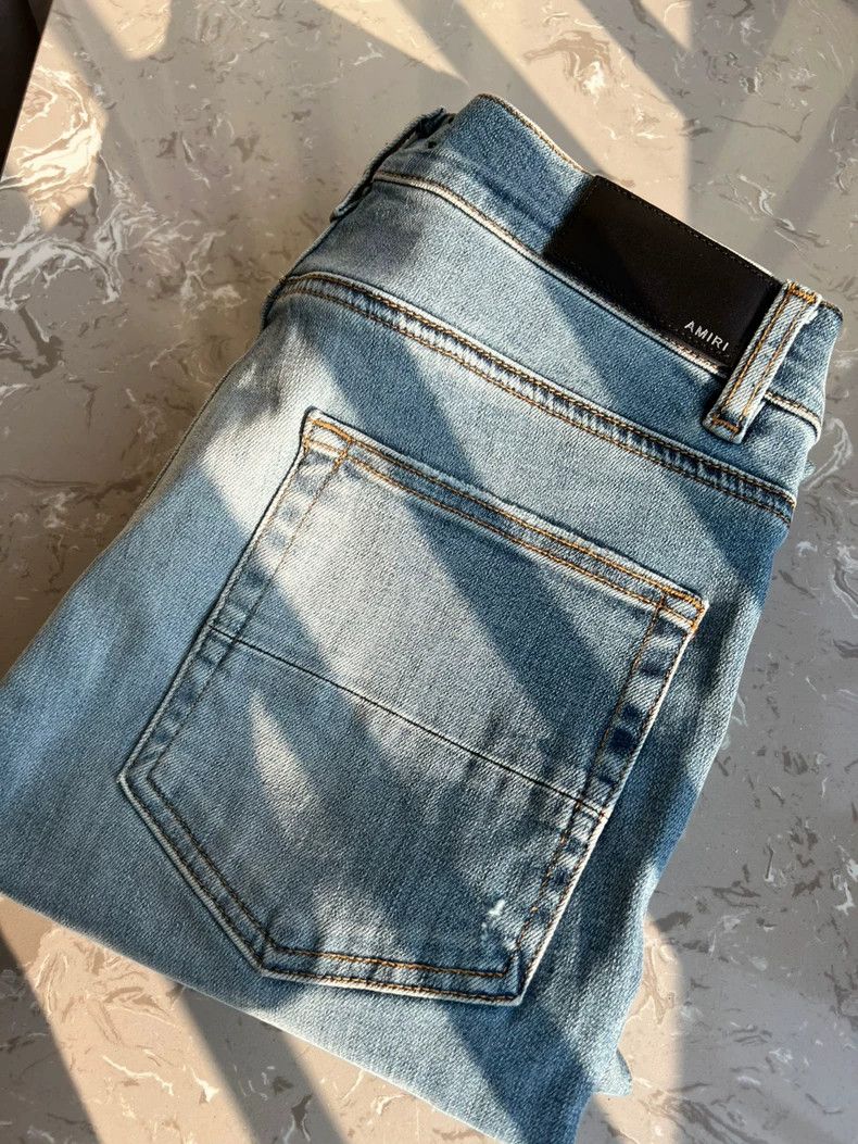 Amiri AmiriMx1 jeans blue 2503-Nextarrow Size US 32 / EU 48 - 3 Thumbnail
