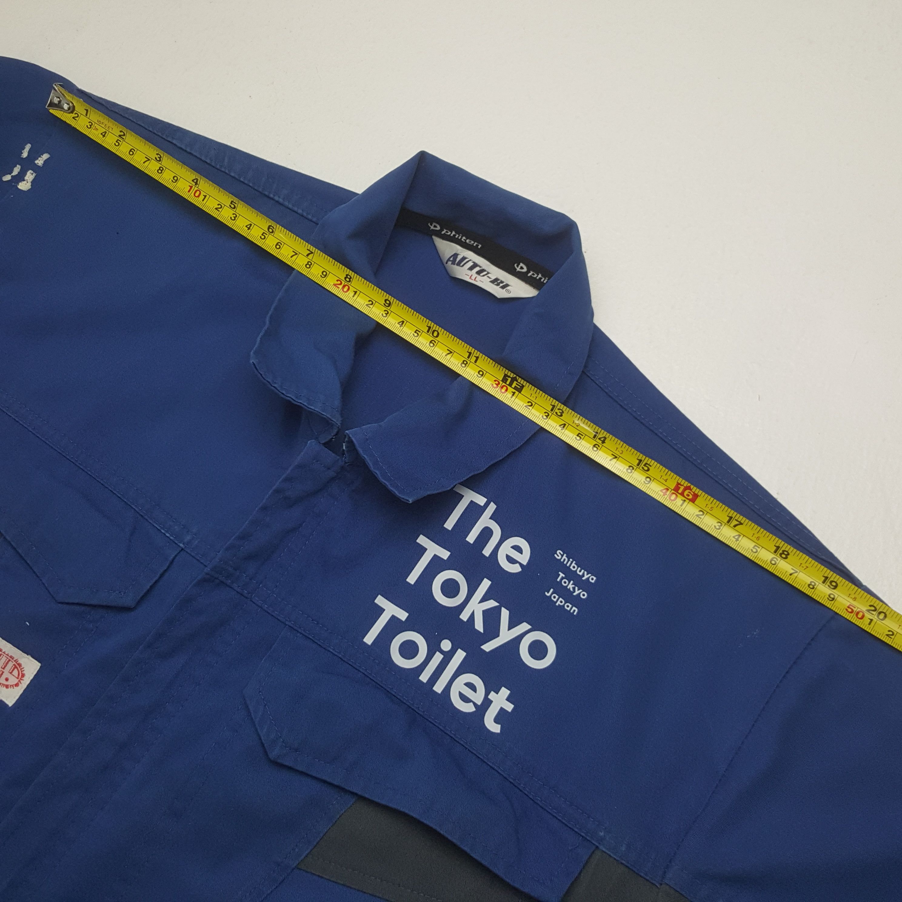 Japanese Brand Vintage The Tokyo Toilet Custom Oversize Coverall Jacket Size US XXL / EU 58 / 5 - 10 Thumbnail