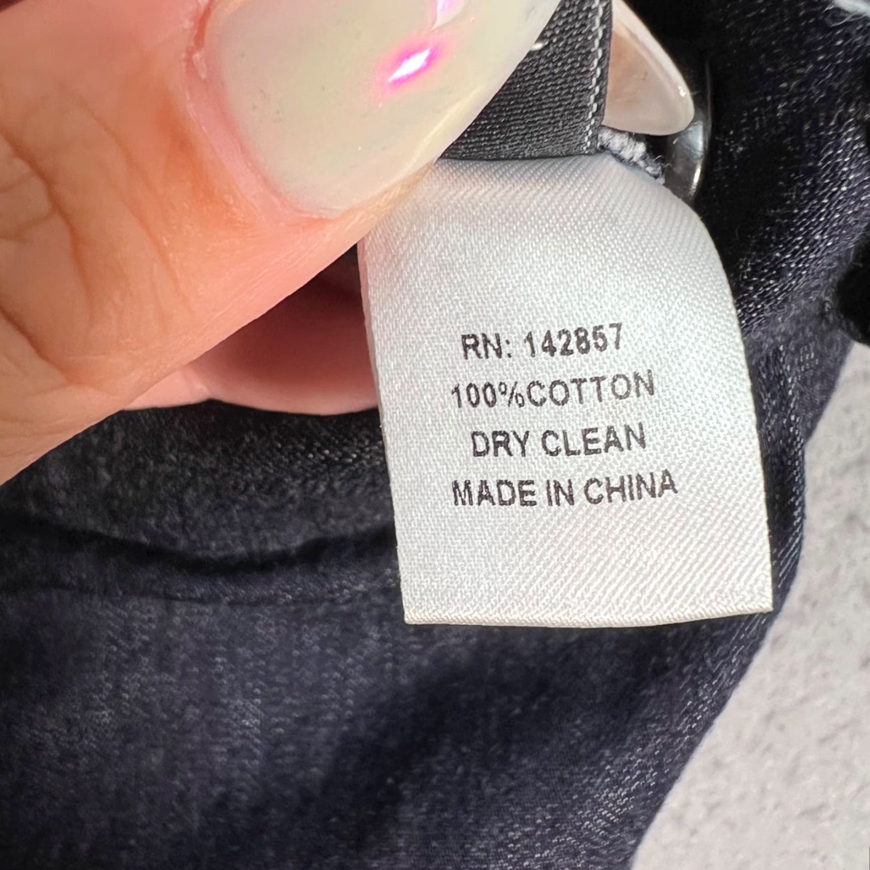 Vintage Elle Sasson Indigo Blue Pleated High Waist Tapered Pants 100% Cotton Size 36 / 4 Women's Regular Size 27" / US 4 / IT 40 - 4 Thumbnail