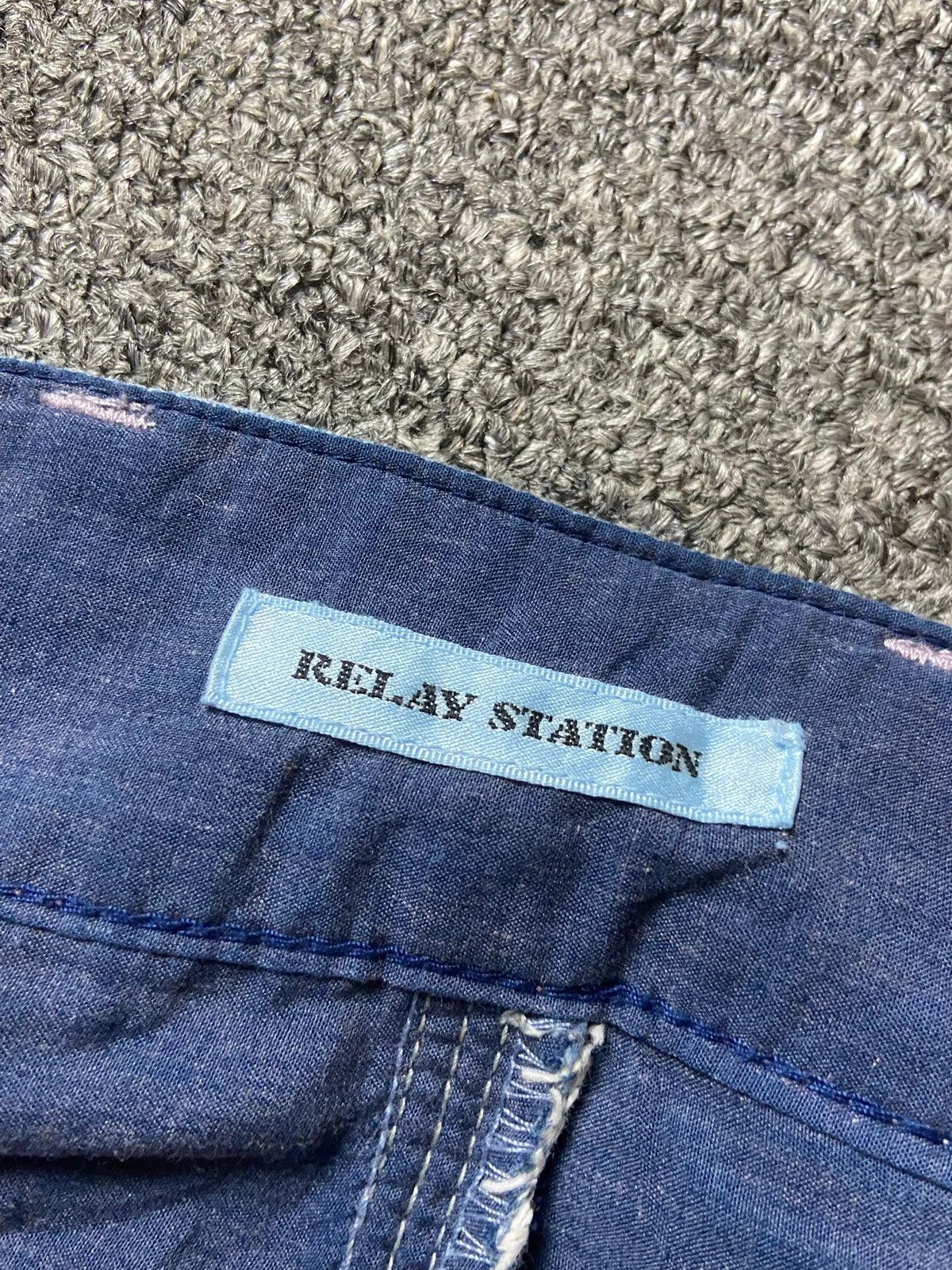 Japanese Brand × Jean × Vintage RELAY STATION Brand Loose Fit Cut Denim Jeans (128) Size US 30 / EU 46 - 3 Thumbnail
