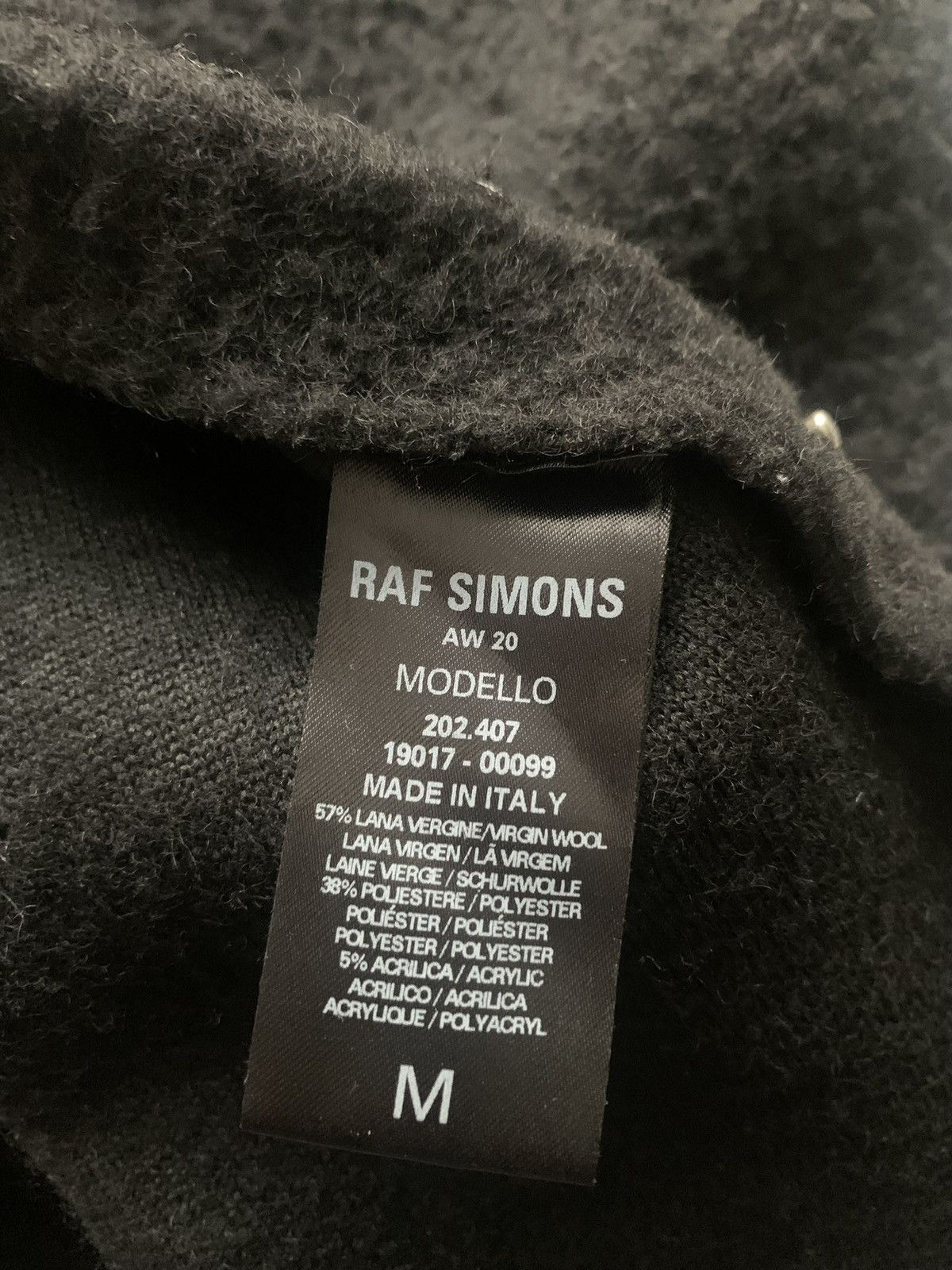 Raf Simons Raf Simons FW20 fleece zip neck vest Size US M / EU 48-50 / 2 - 9 Thumbnail