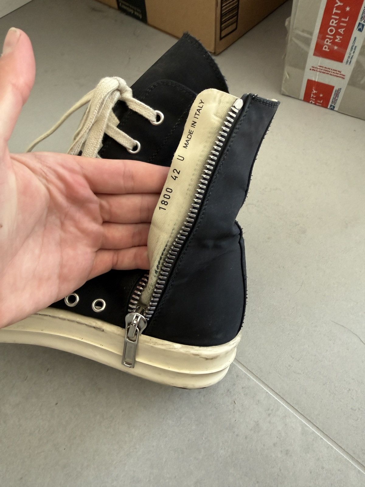 Rick Owens Rick Owen drkshdw ramones Size US 9 / EU 42 - 17 Thumbnail