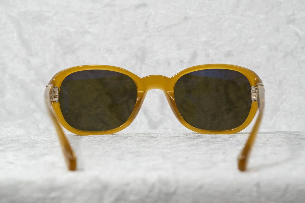 Ann Demeulemeester Ann Demeulemeester Sunglasses Oval Honey and Green Size ONE SIZE - 10 Thumbnail