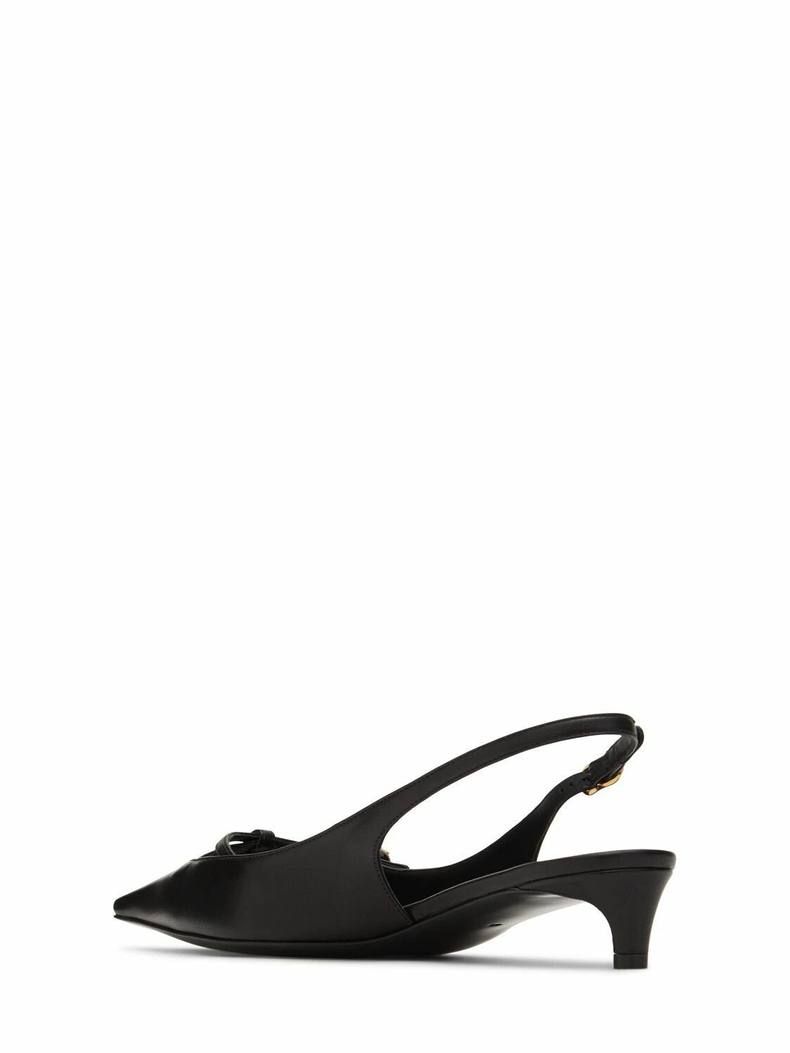 Dolce & Gabbana o1y0925 Slingback Pumps in Black Size US 5.5 / IT 35.5 - 3 Thumbnail