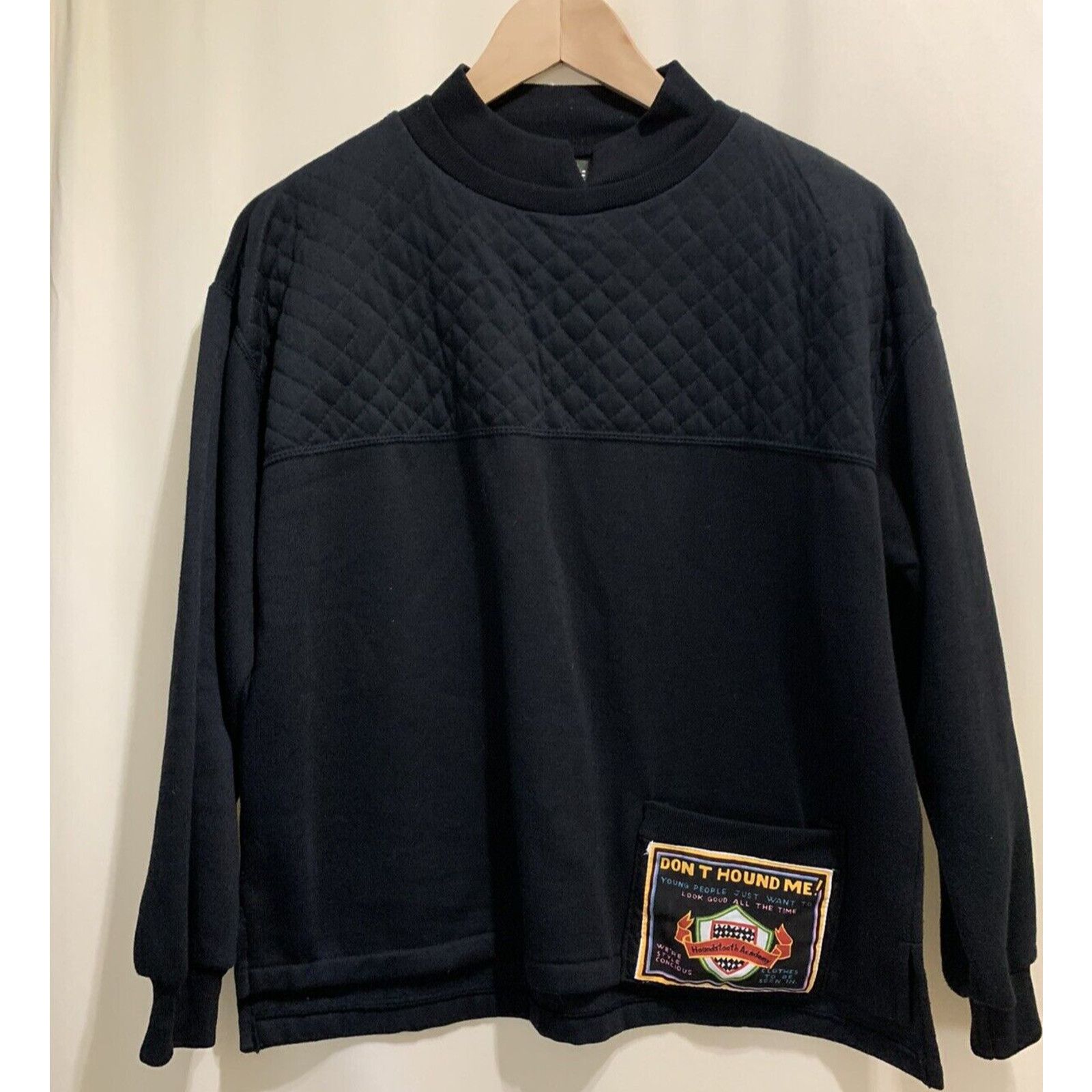 Vintage Gitano vintage Black Techna Sport Sweatshirt Streetwear Size S / US 4 / IT 40 - 1 Thumbnail