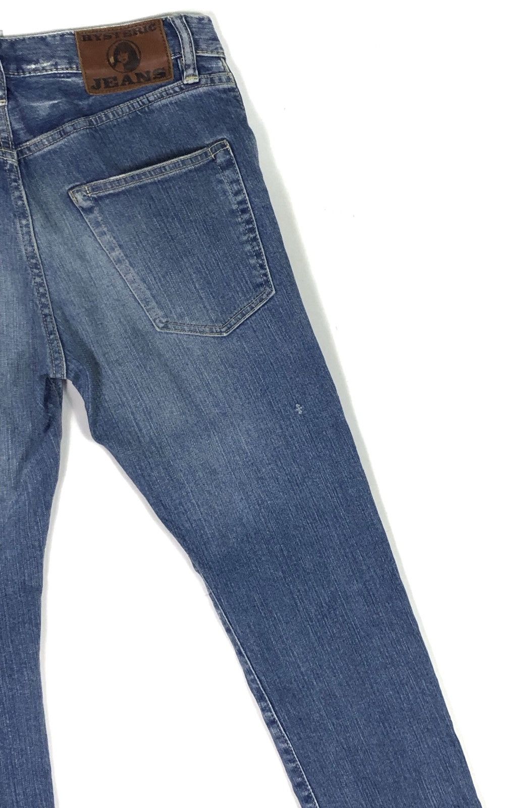 Hysteric Glamour RARE🔥VINTAGE HYSTERIC JEANS PRINTED SMALL SKINNY FIT Size 30" / US 8 / IT 44 - 12 Thumbnail