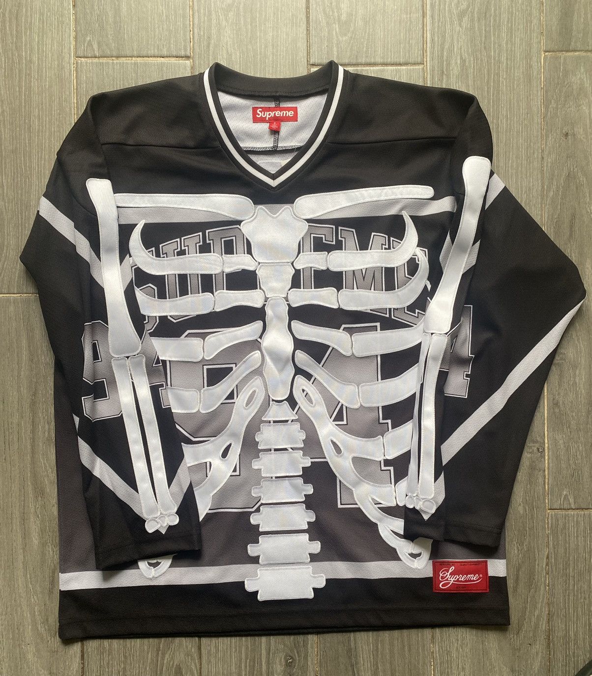 Supreme Supreme Bones Hockey Jersey - Private Stock