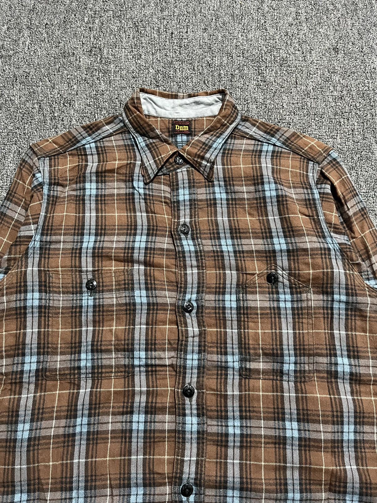 Iron Heart denime japan flannel shirt Size US M / EU 48-50 / 2 - 3 Thumbnail