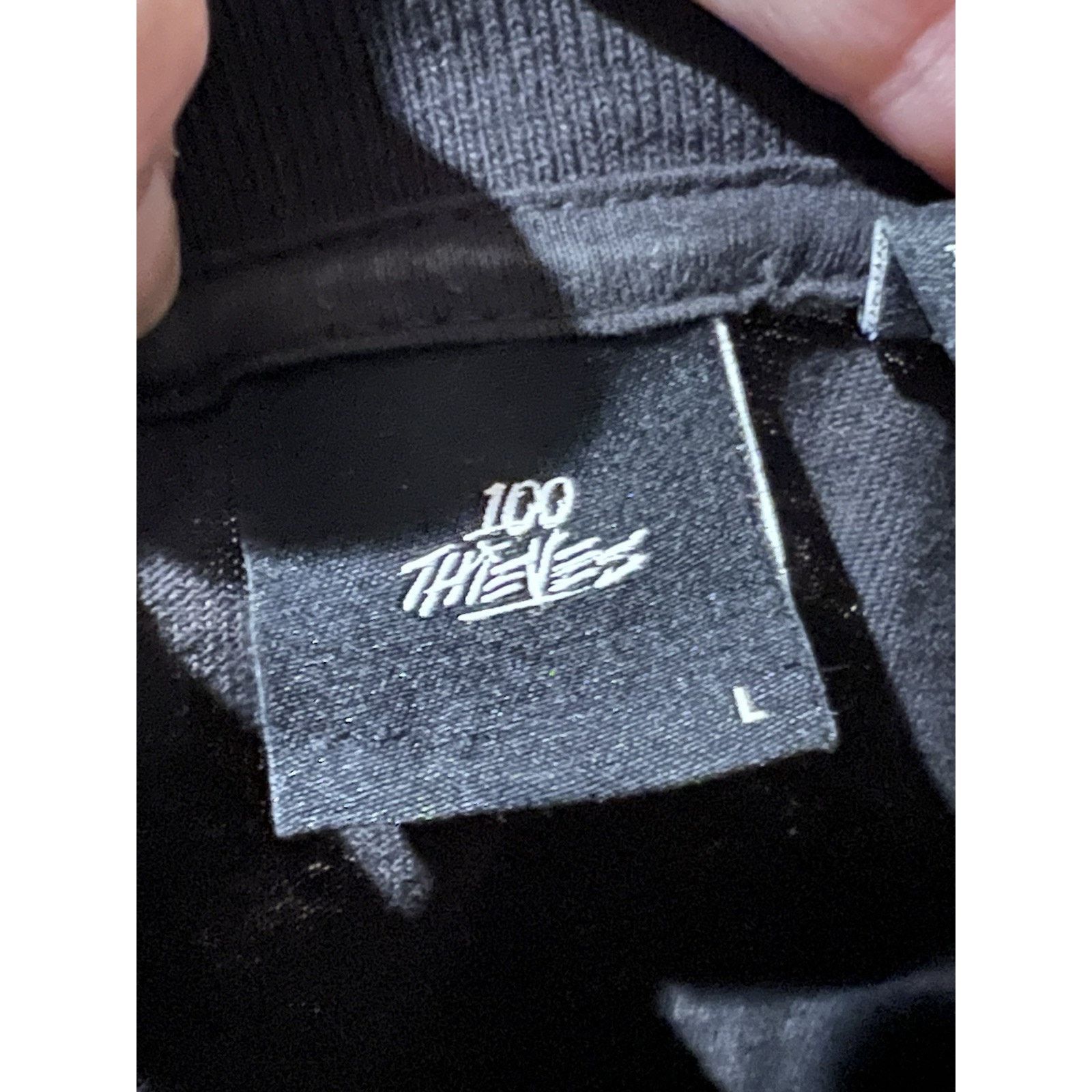 100 Thieves 100 Thieves Open World Underworld Long Sleeve Tee Sz L Black Size US L / EU 52-54 / 3 - 5 Thumbnail
