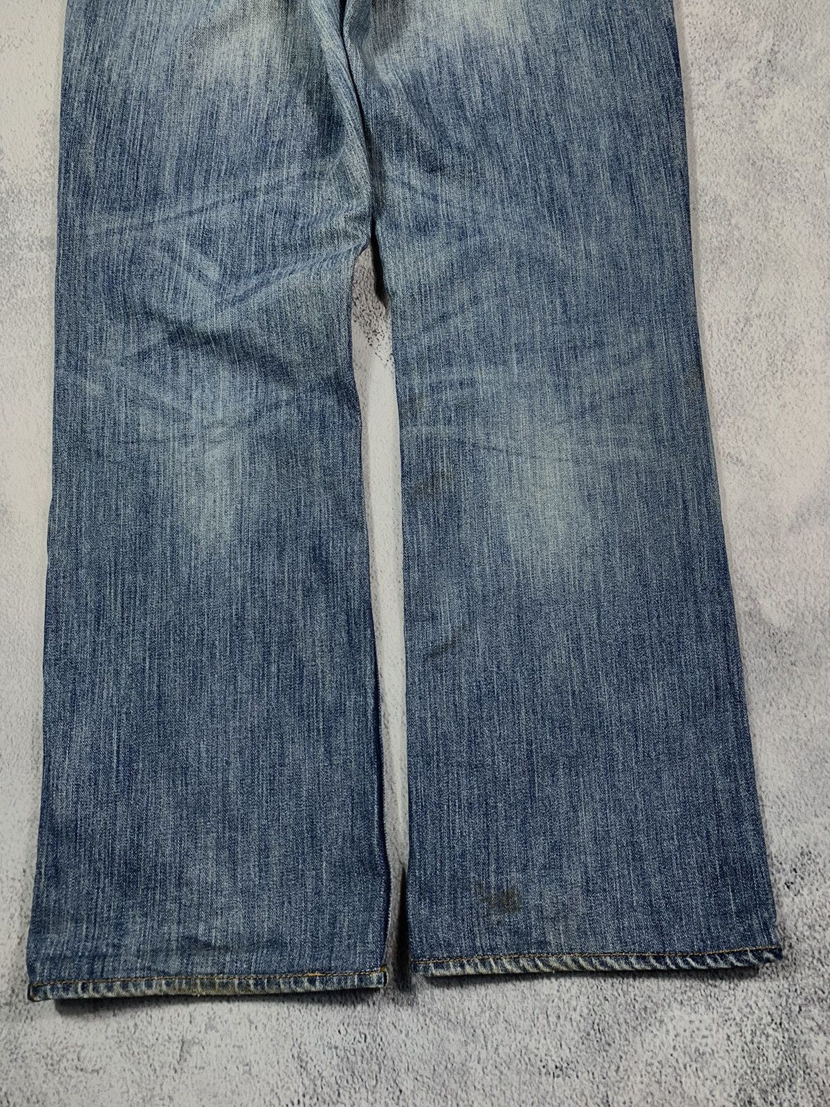 Giorgio Armani × Vintage Vintage Y2K Giorgio Armani faded straight jeans streetwear Size US 30 / EU 46 - 11 Thumbnail