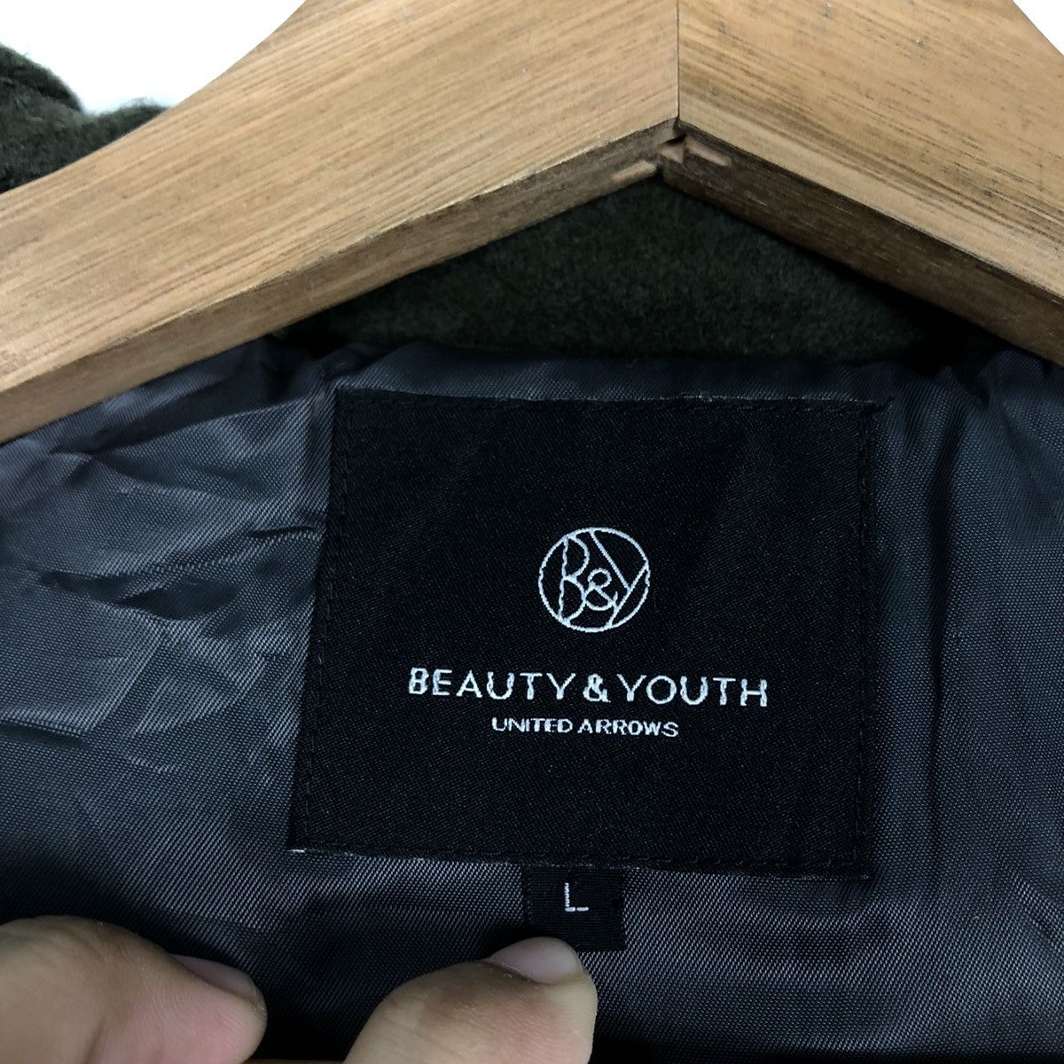 Issey Miyake 🔥Vintage Biker Jacket Wool Beauty & Youth United Arrow Size US L / EU 52-54 / 3 - 19 Thumbnail