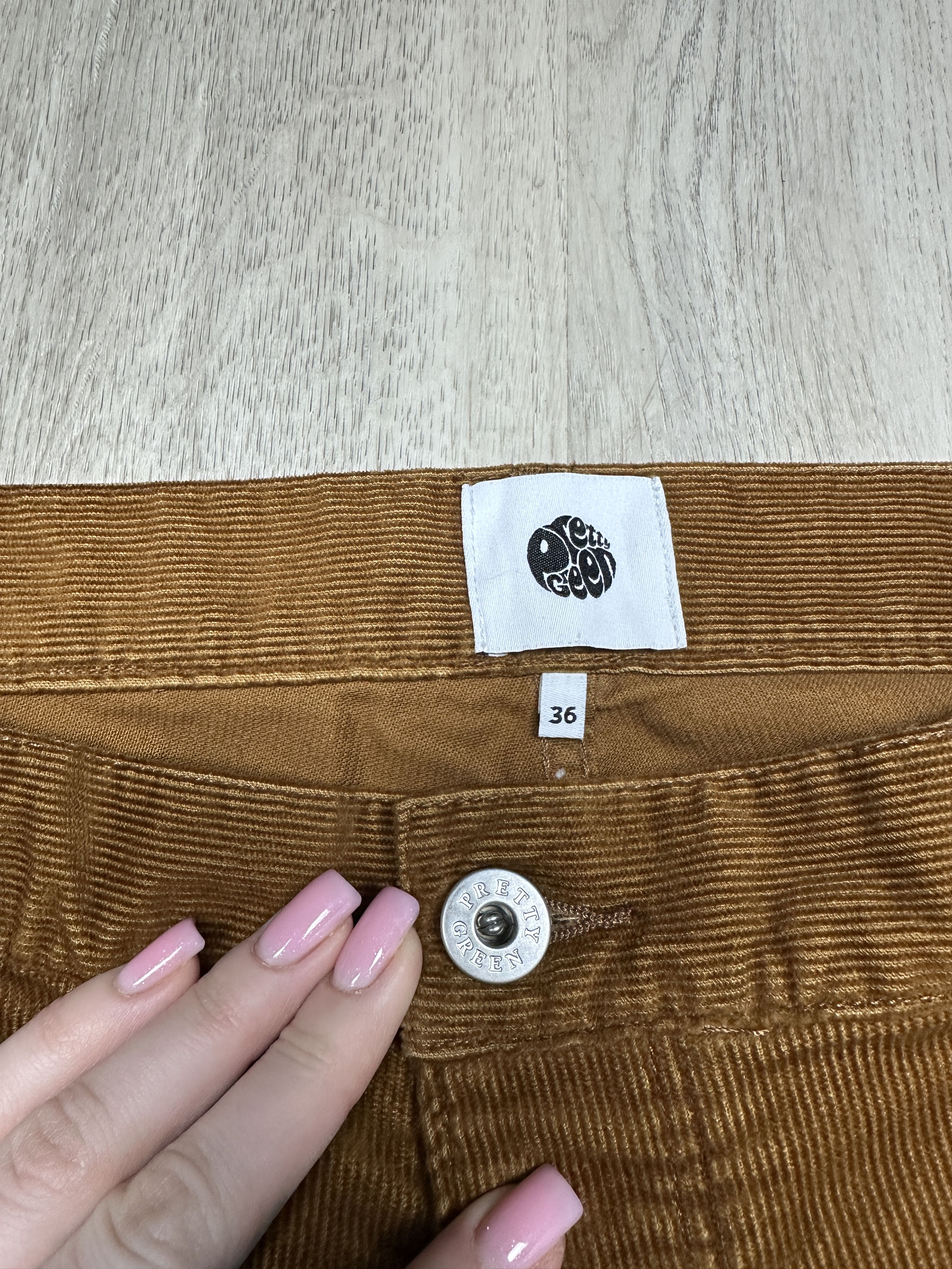 Pretty Green Pretty Green Mens Corduroy Pants Size US 36 / EU 52 - 3 Thumbnail