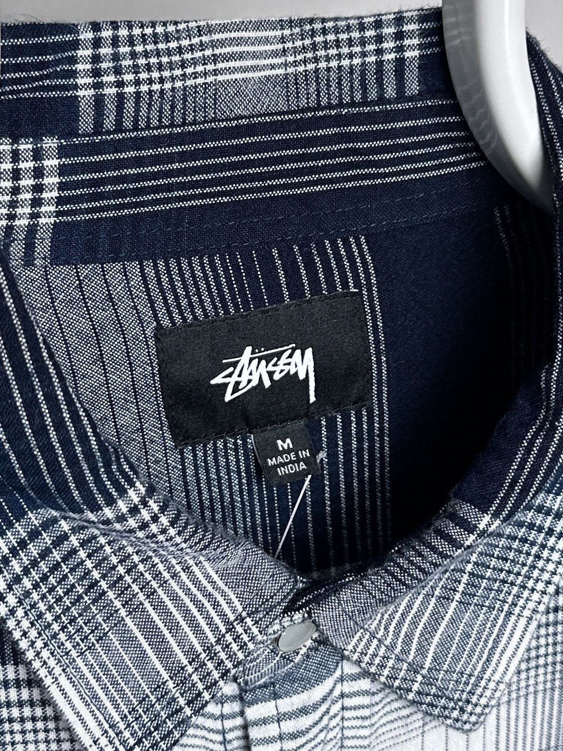 Stussy Stussy Shadow Plaid Shirt Long Sleeve Button Up Size M Size US M / EU 48-50 / 2 - 6 Thumbnail
