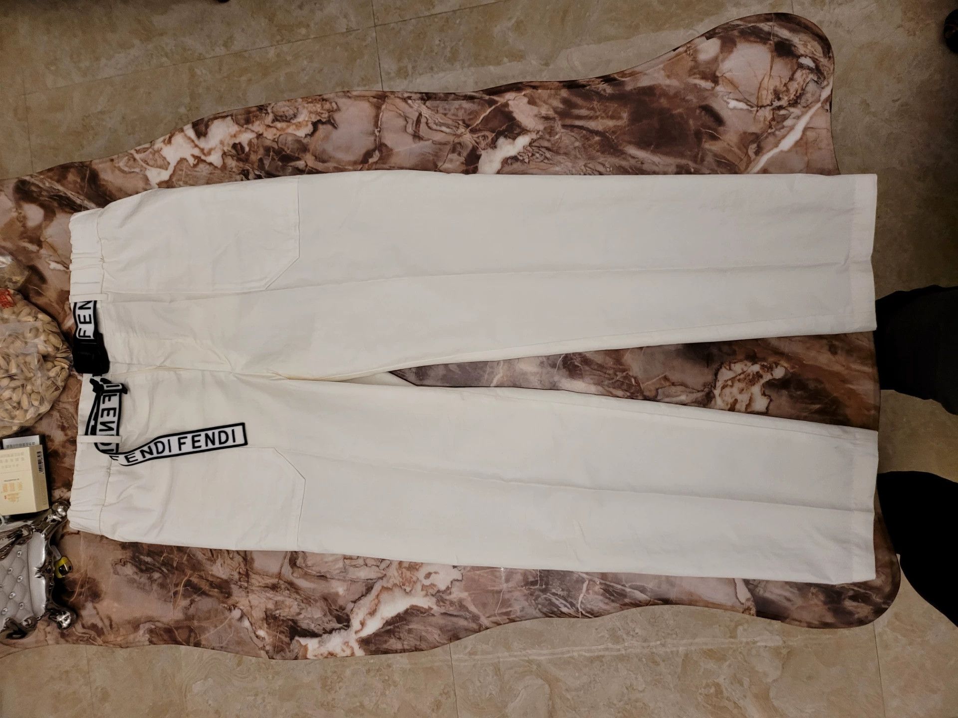 Fendi Fendi Men's Unwashed Casual Dress Trousers Size US 34 / EU 50 - 1 Thumbnail