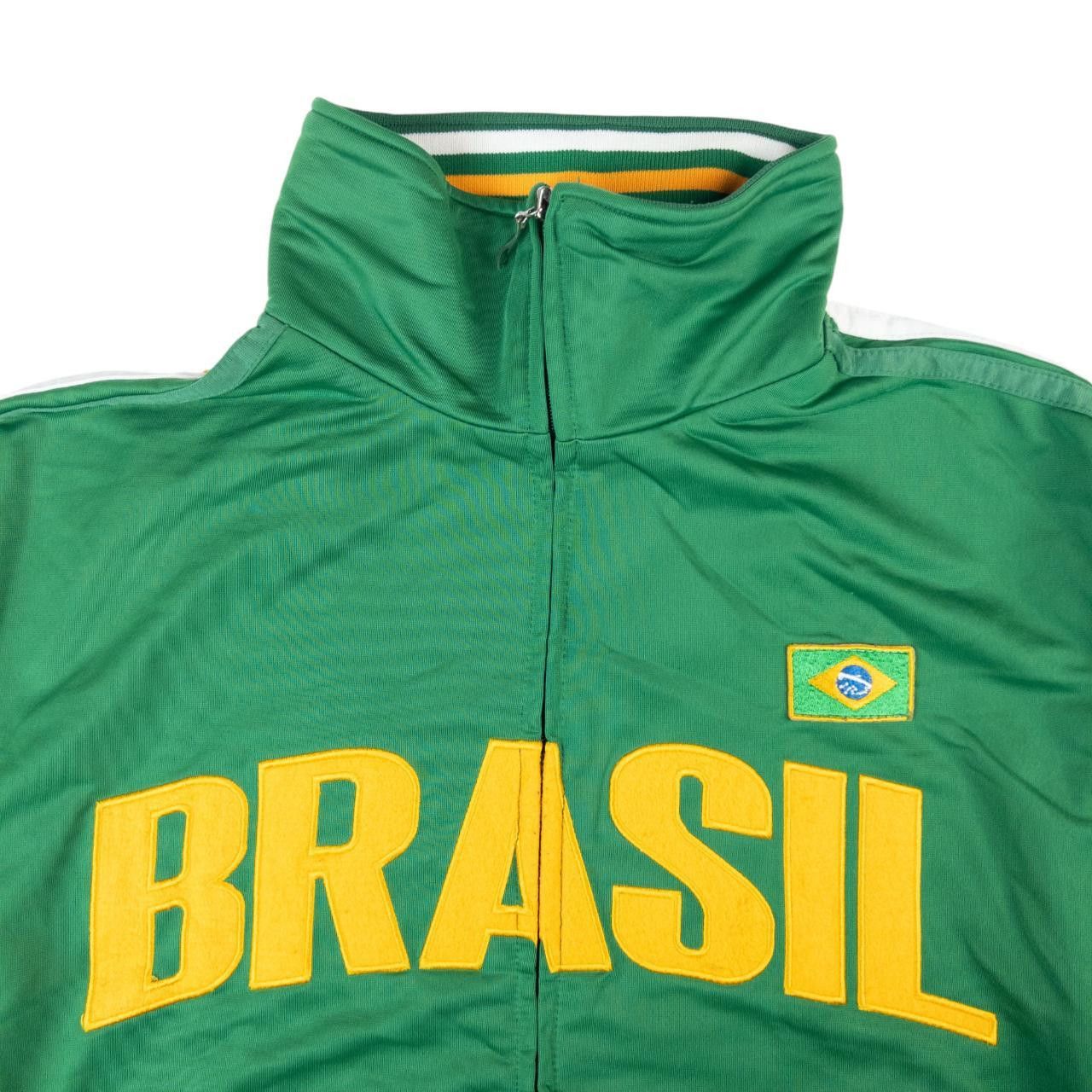 Other Vintage Brazil Zip Up Tracksuit Jacket Size L Size US L / EU 52-54 / 3 - 3 Thumbnail