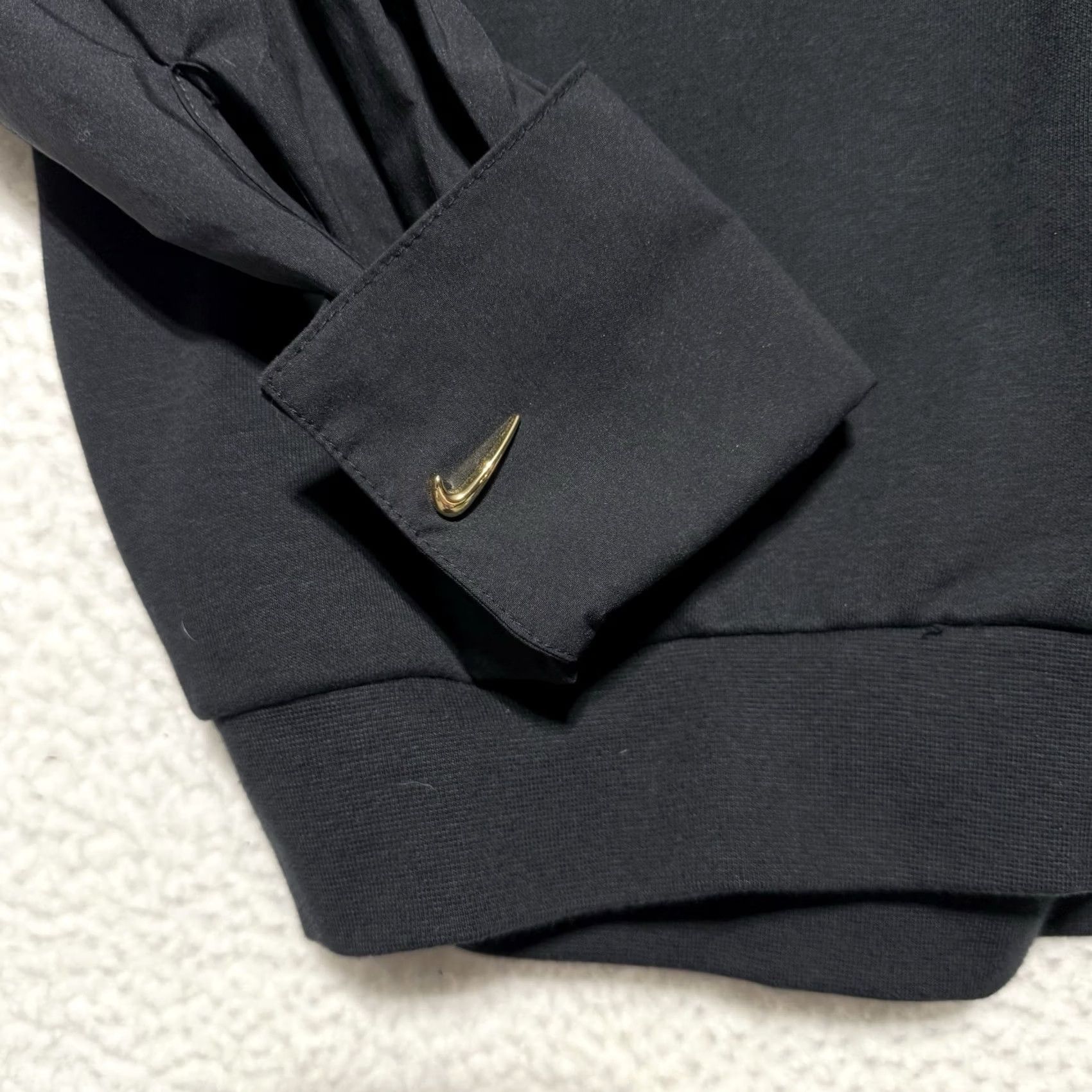 Nike Nike Icon Clash Hoodie M Black Pullover Sweatshirt Swoosh Cufflinks Men Medium Fleece Cotton Cotton Fabric Snap Size US M / EU 48-50 / 2 - 3 Thumbnail