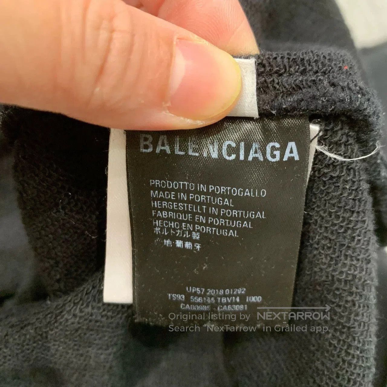 Balenciaga Balenciaga Black Coke Hoodie Sweatshirt. Size US XL / EU 56 / 4 - 7 Thumbnail