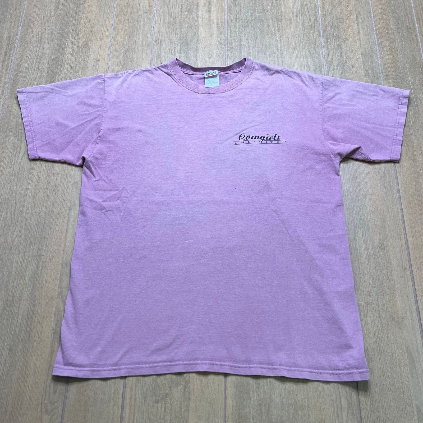 Anvil Vintage Cowgirls T Shirt Sz Large Ride It Like You Stole It Size US L / EU 52-54 / 3 - 1 Thumbnail