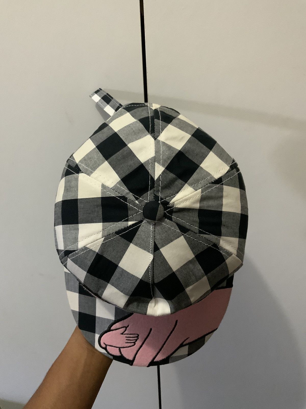 Hat Club Punyus Cartoon Big Logo Striped Hat Size ONE SIZE - 6 Thumbnail