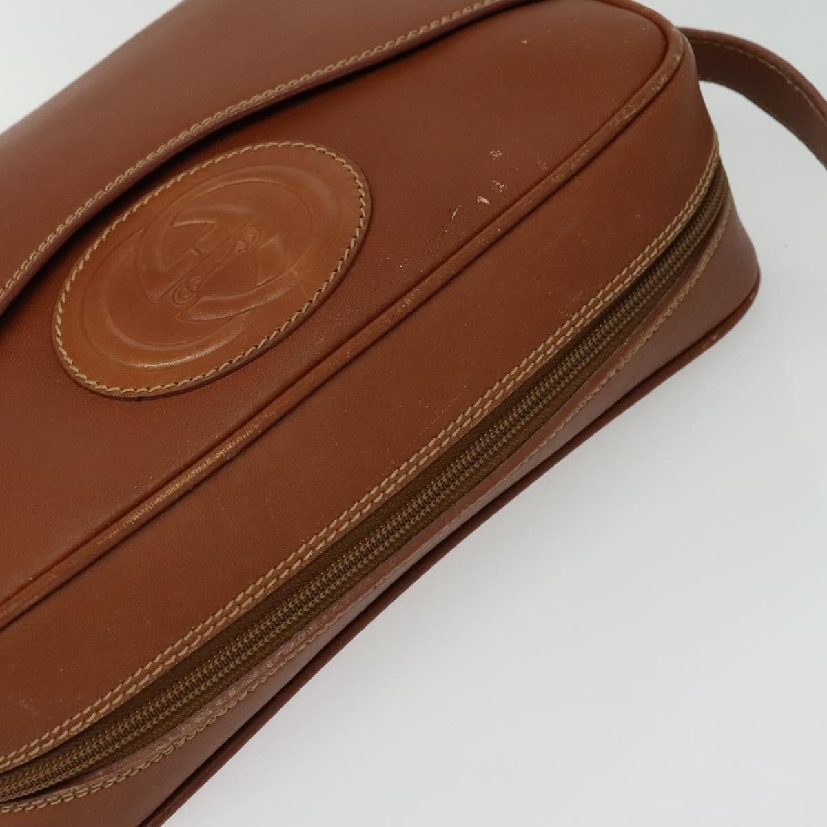 Gucci GUCCI Shoulder Bag Leather Brown Gold Size ONE SIZE - 6 Thumbnail