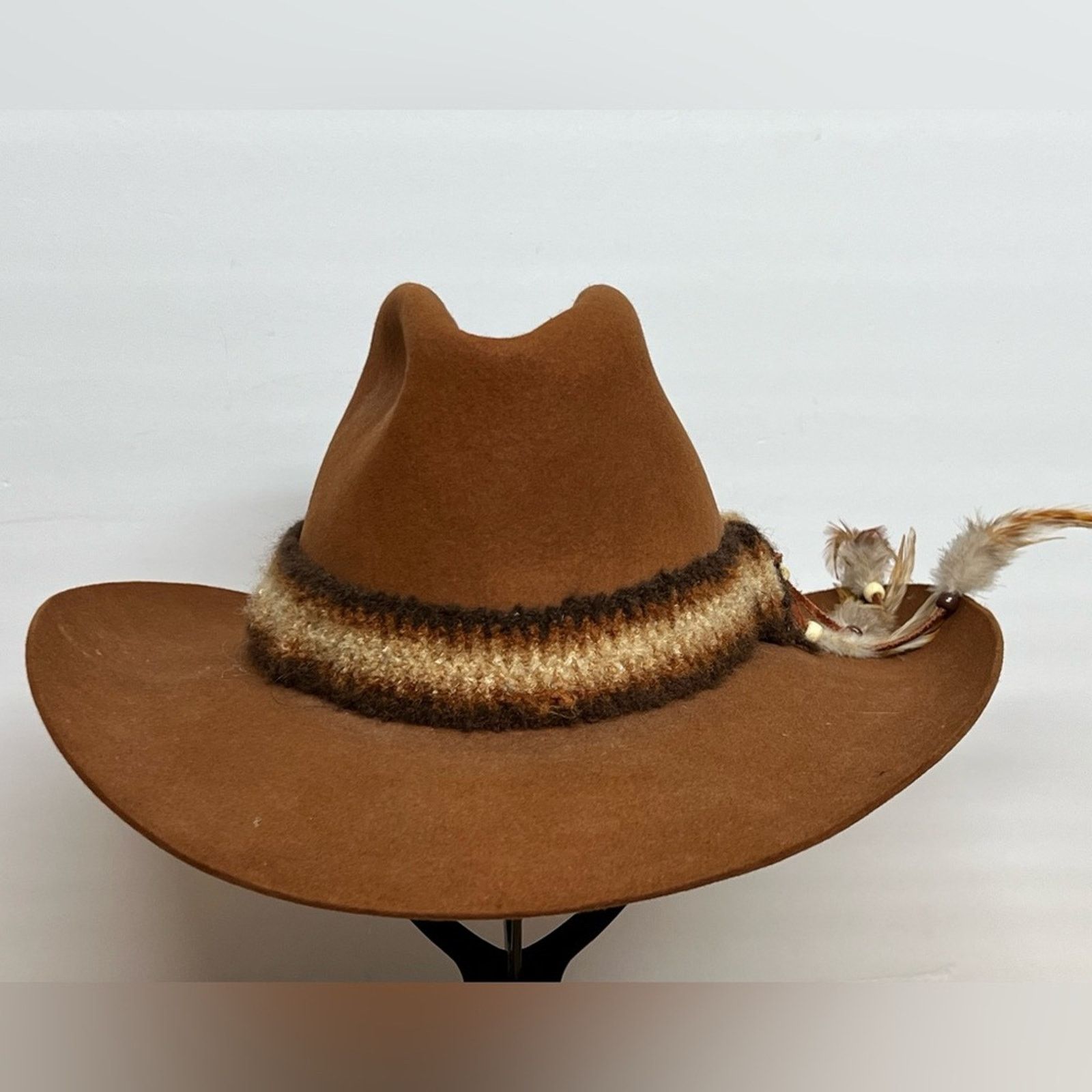 Stetson Resistol Stagecoach Self Conforming Cowboy Western Hat 7 3/8 Size ONE SIZE - 3 Thumbnail