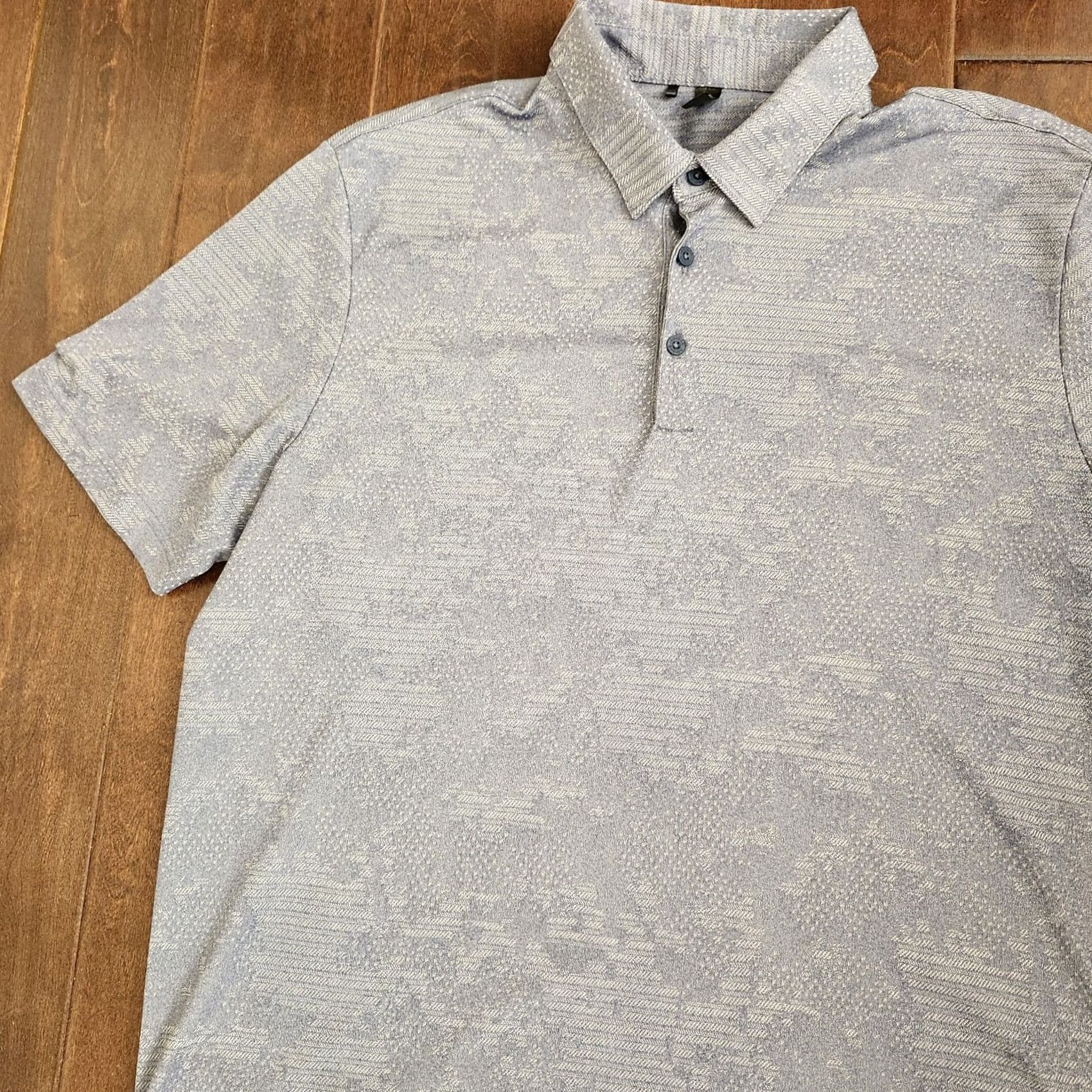 Adidas adidas Golf Polo Shirt Mens XL Gray Primegreen Short Sleeve Button Collar Polo Shirt Sports Comfort Casual Activewear Travel Size US XL / EU 56 / 4 - 5 Thumbnail