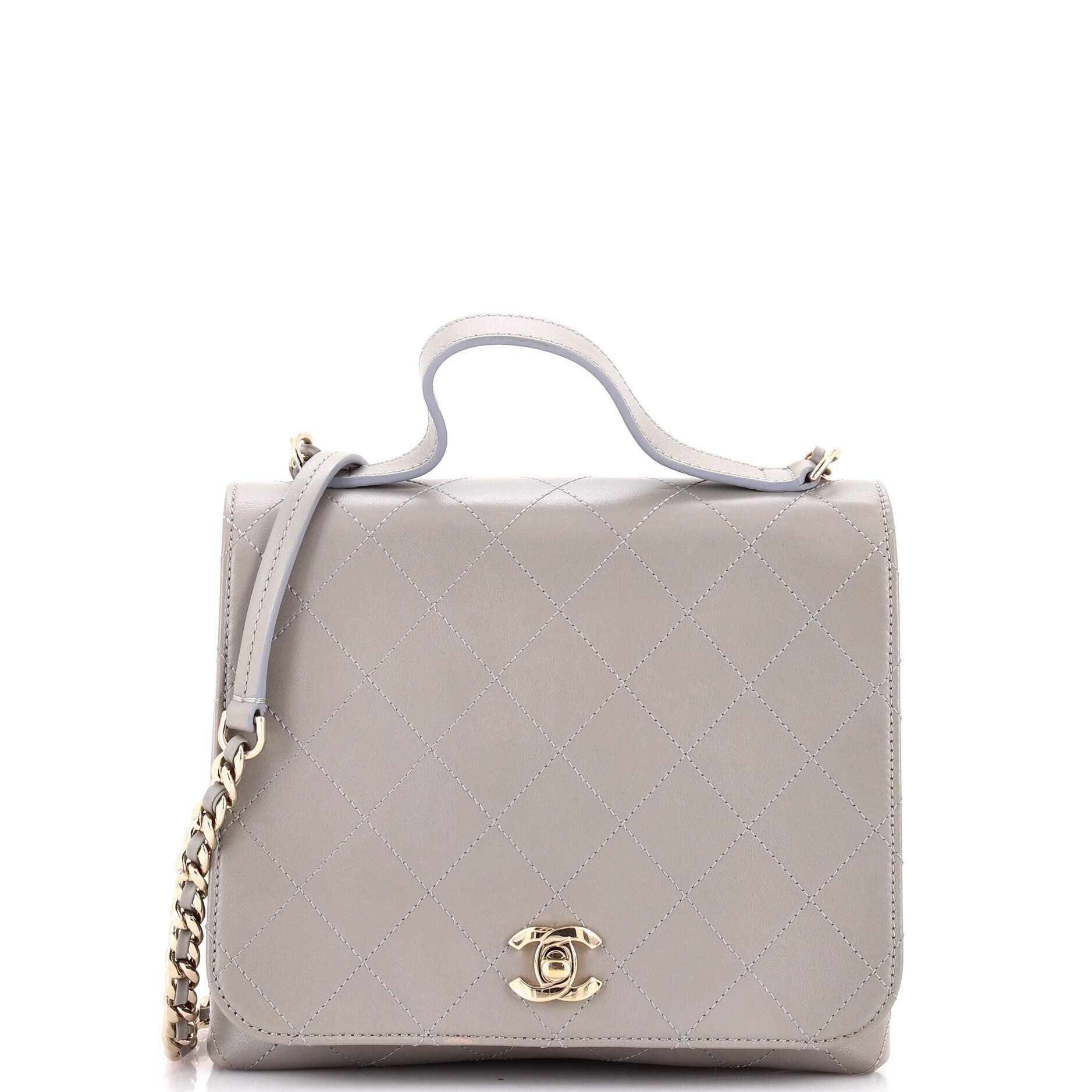 Chanel CC Double Pocket Top Handle Bag Size ONE SIZE - 1 Thumbnail