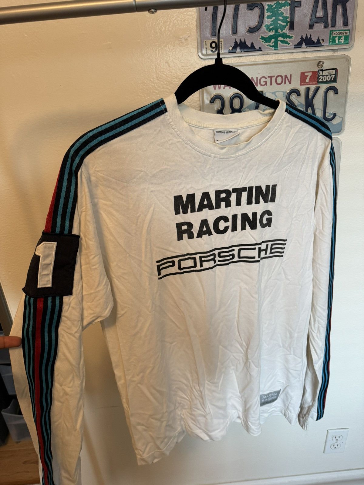 Porsche Design Porsche Martini long sleeve t shirt Size US M / EU 48-50 / 2 - 1 Thumbnail