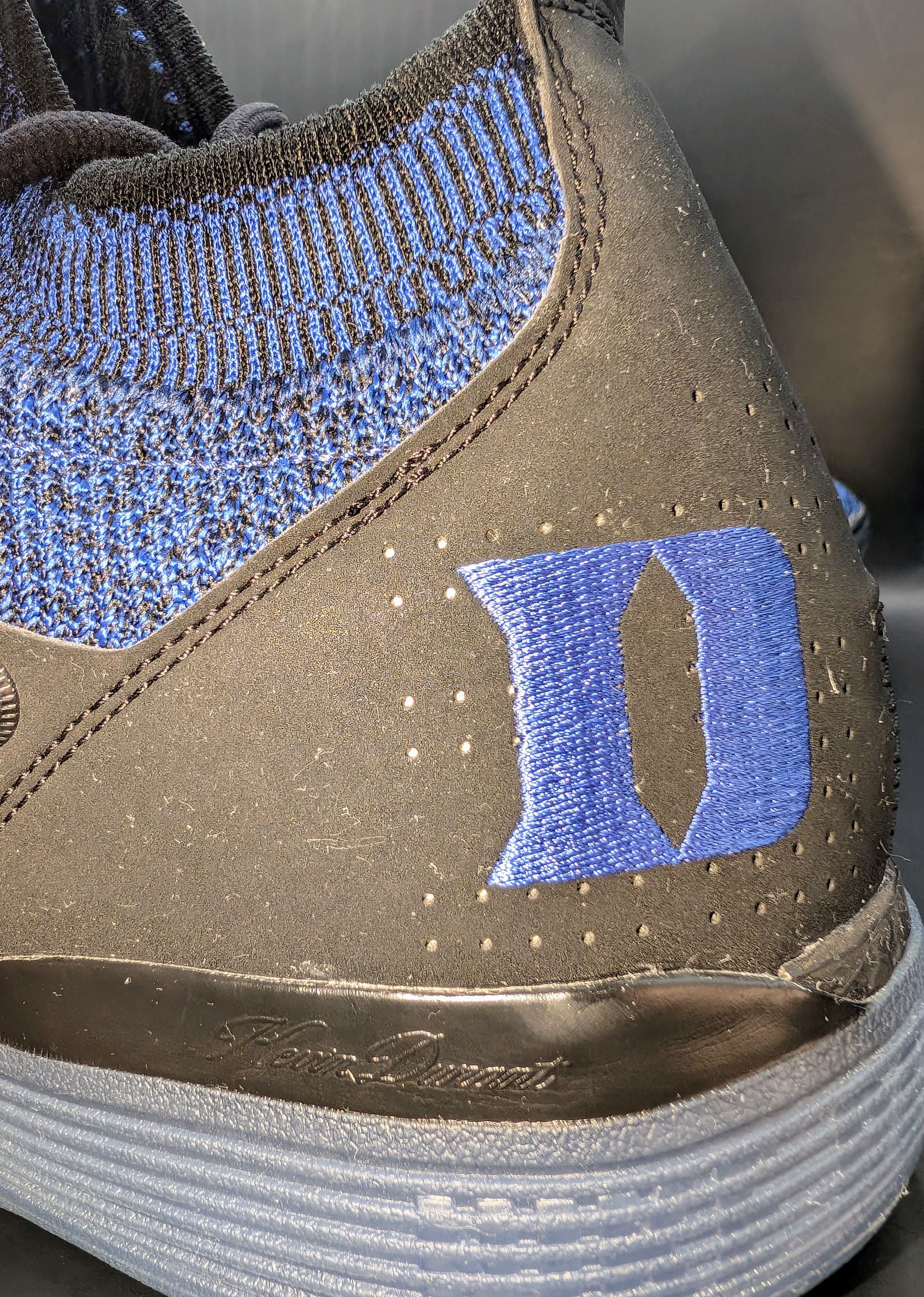 Nike Nike KD 11 Duke Blue Devils Alternate PE PROMO *Unreleased* Size US 13 / EU 46 - 5 Thumbnail