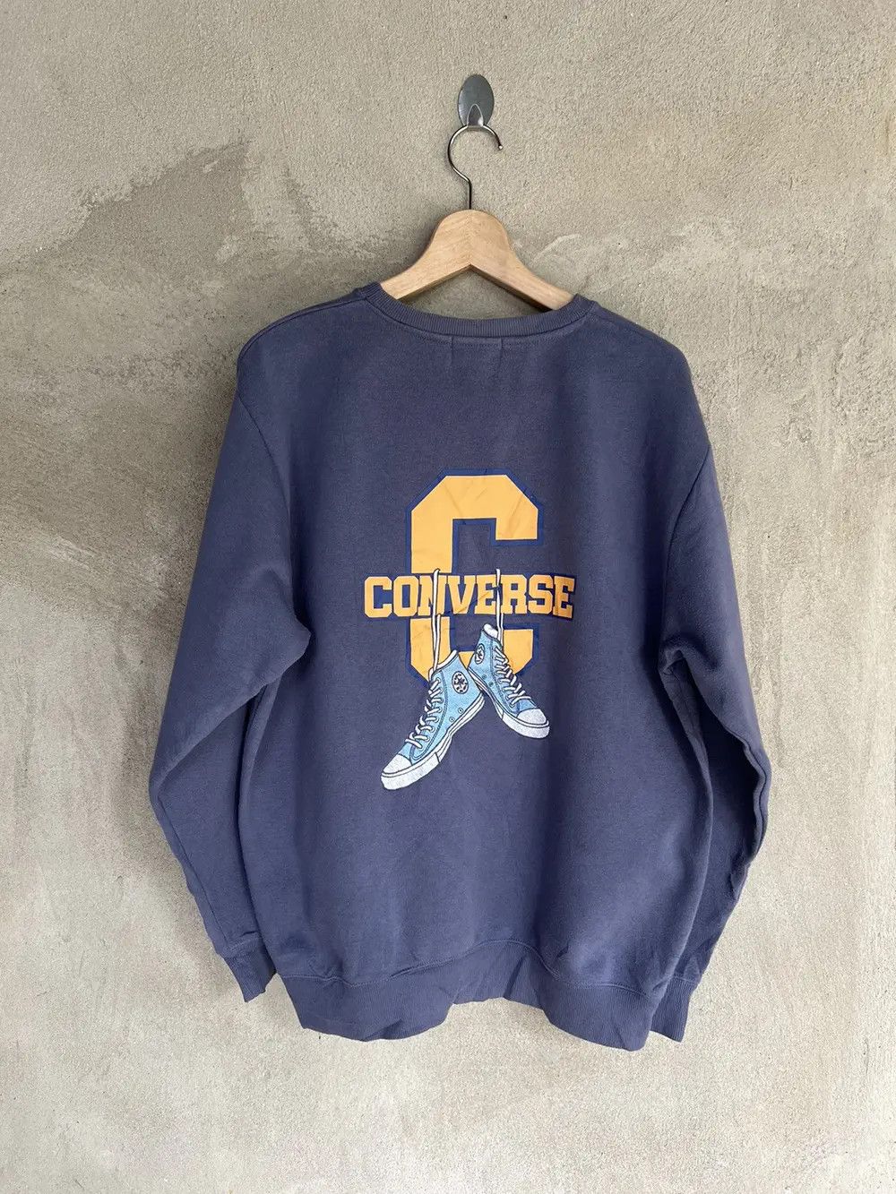 Converse Vintage Converse Spell Out Sweatshirt Size US L / EU 52-54 / 3 - 7 Thumbnail