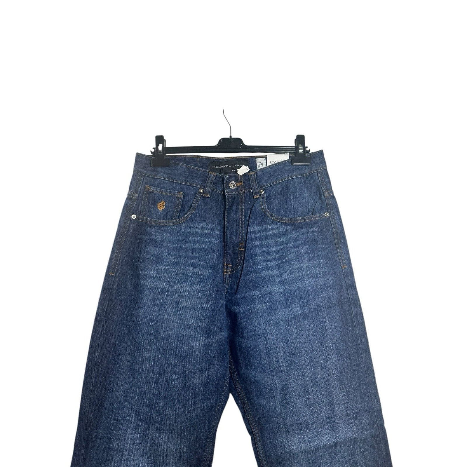 Rocawear Vintage Y2K Rocawear Jeans Mens Denim Baggy Hip Hop Indigo W Size US 32 / EU 48 - 2 Thumbnail