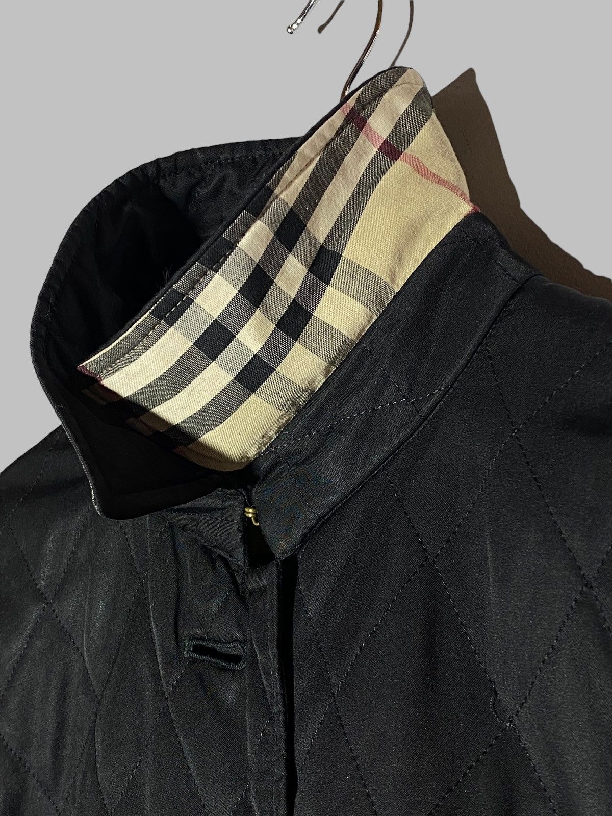 Burberry Burberry London Quilted Coat Black Nova Check Lining Size S / US 4 / IT 40 - 17 Thumbnail