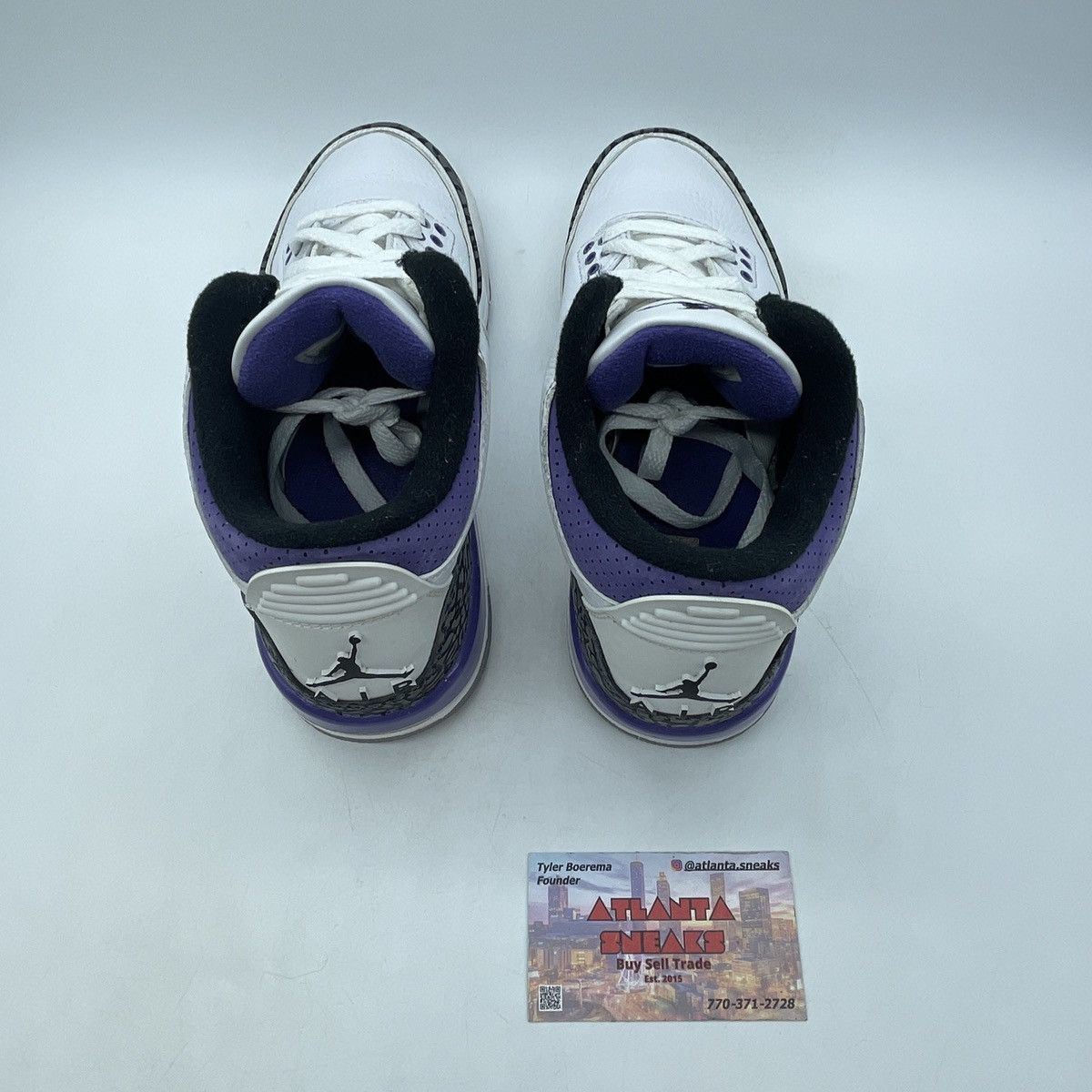 Jordan Brand Air Jordan 3 dark iris Size US 6 / EU 39 - 6 Thumbnail