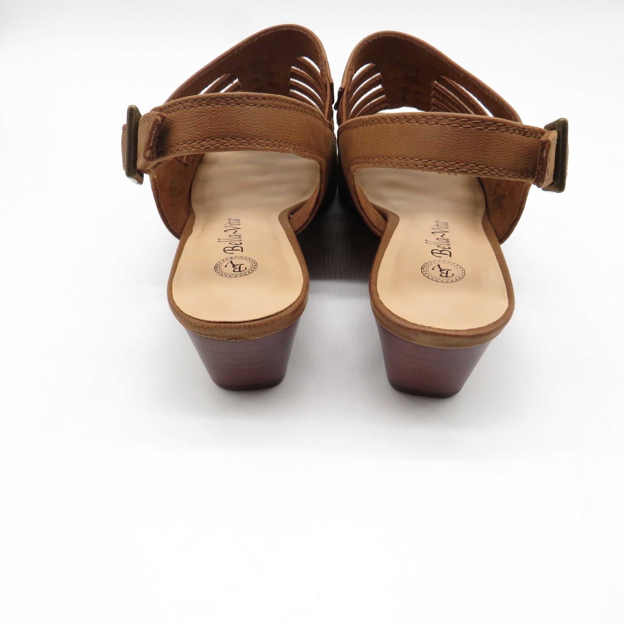 Other Bella~Vita Yakira Camel Burnished Leather Upper Sandals 7.5 Size US 7.5 / IT 37.5 - 6 Thumbnail