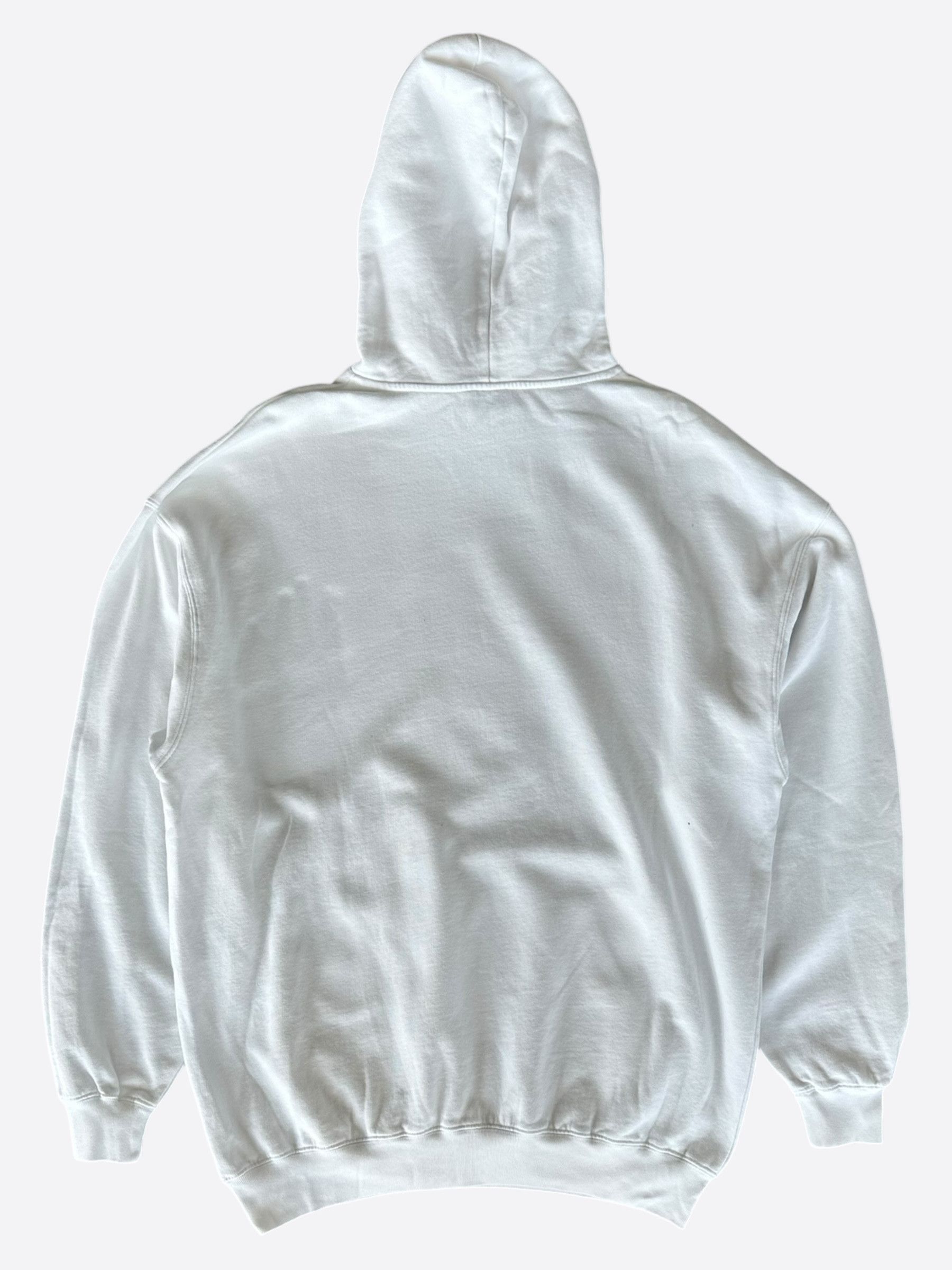 Balenciaga Balenciaga White & Black Pixel Logo Hoodie Size US L / EU 52-54 / 3 - 2 Thumbnail