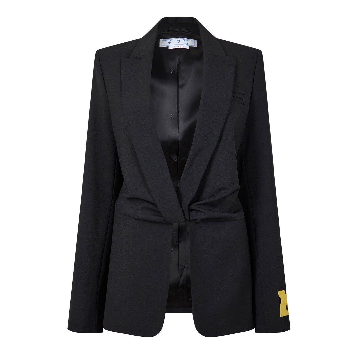 Off-White o1y1125 Blazer in Black Size XS / US 0-2 / IT 36-38 - 1 Thumbnail