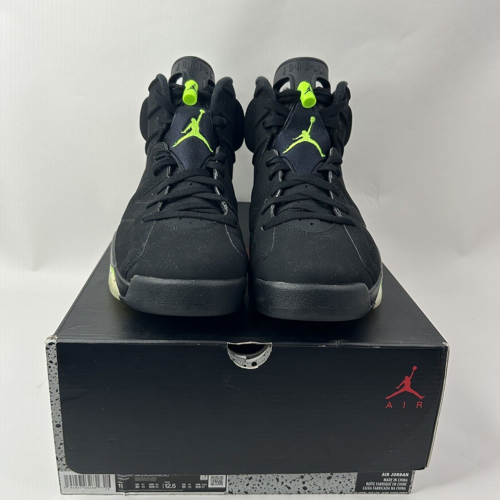 Nike Nike Air Jordan 6 Retro OG “Electric Green” 2024 Size US 11 / EU 44 - 2 Thumbnail