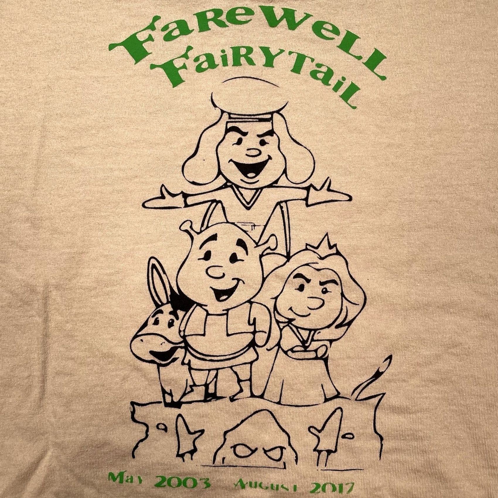 Vintage Shrek Shirt Men L Universal Studios Hollywood Tee Crew Cast Beige Large T-Shirt Size US L / EU 52-54 / 3 - 6 Thumbnail