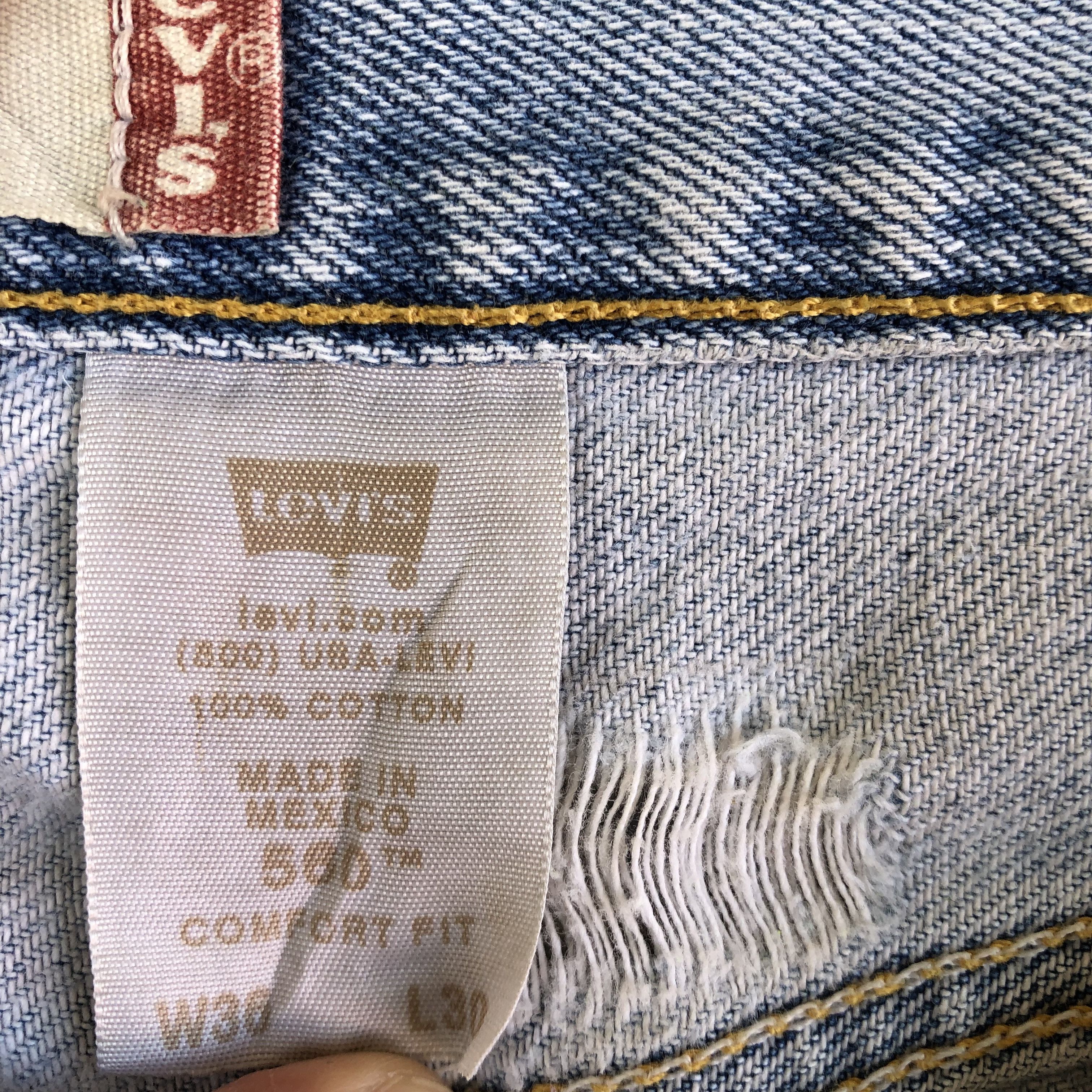 Levi's Vintage Levis 560 Dirty Faded Jeans Levis Distressed Denim Size US 34 / EU 50 - 9 Thumbnail