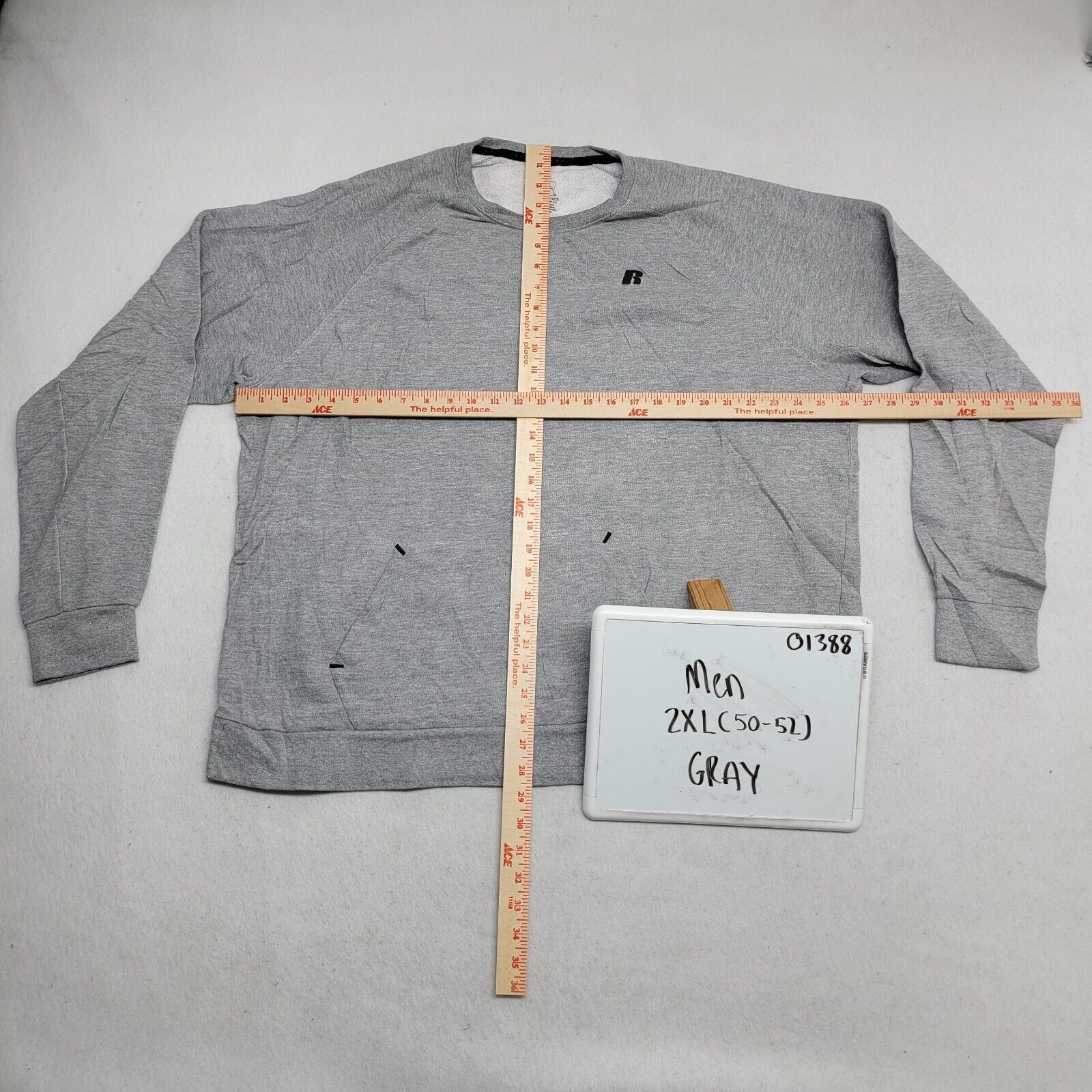 Russell Athletic Russell Pullover Sweatshirt Mens Size Double Extra Large 2XL Size US XXL / EU 58 / 5 - 5 Thumbnail