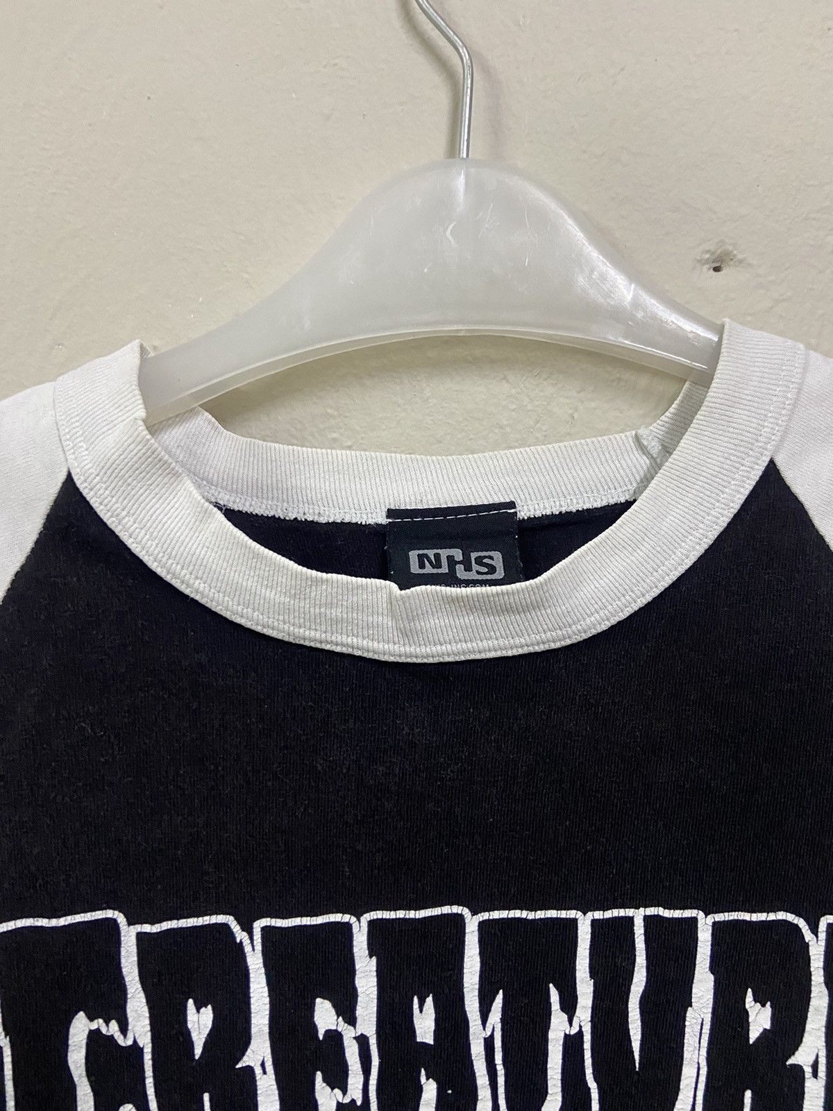 Vintage VINTAGE CREATURE SKATEBOARD Raglan T-Shirt 3/4 Sleeve Size US L / EU 52-54 / 3 - 3 Thumbnail