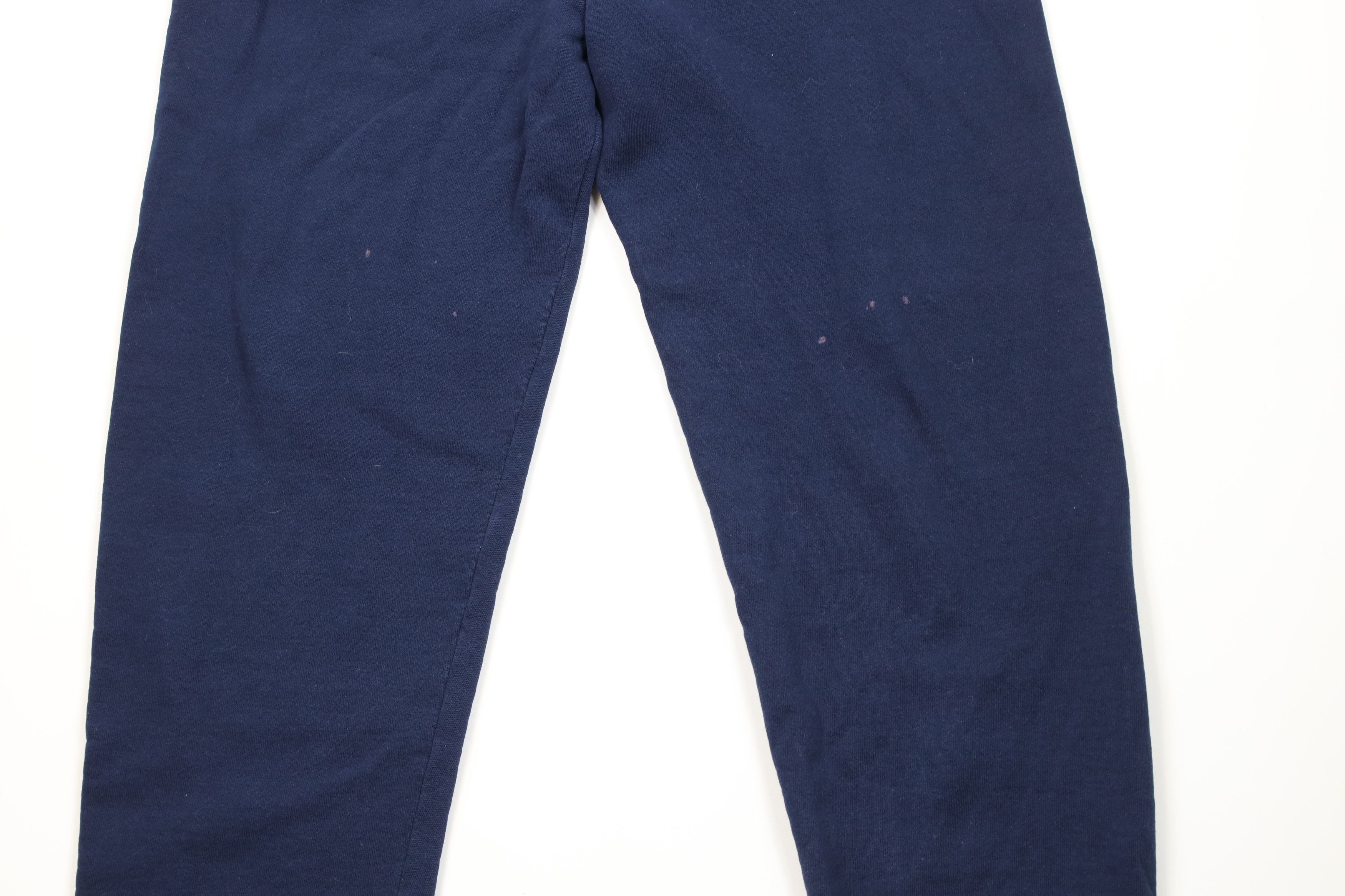 Russell Athletic Vintage 90s Russell Athletic Blank Sweatpants Joggers Blue Size US 36 / EU 52 - 3 Thumbnail