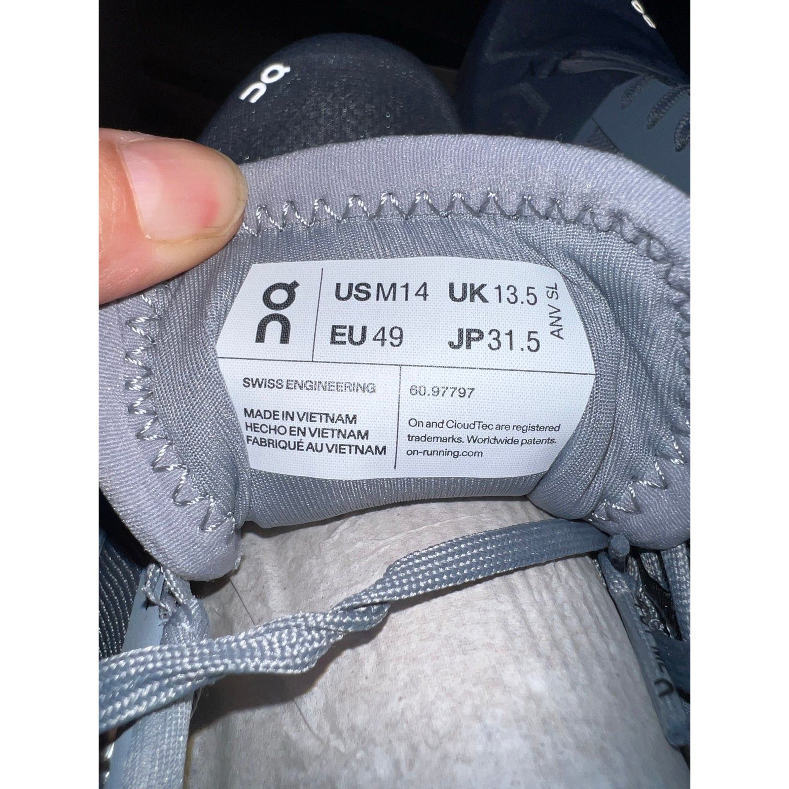 Other On Cloud Cloud X3 Mist Rock Men’s Sz 14 60.97797 Size US 14 / EU 47 - 7 Thumbnail